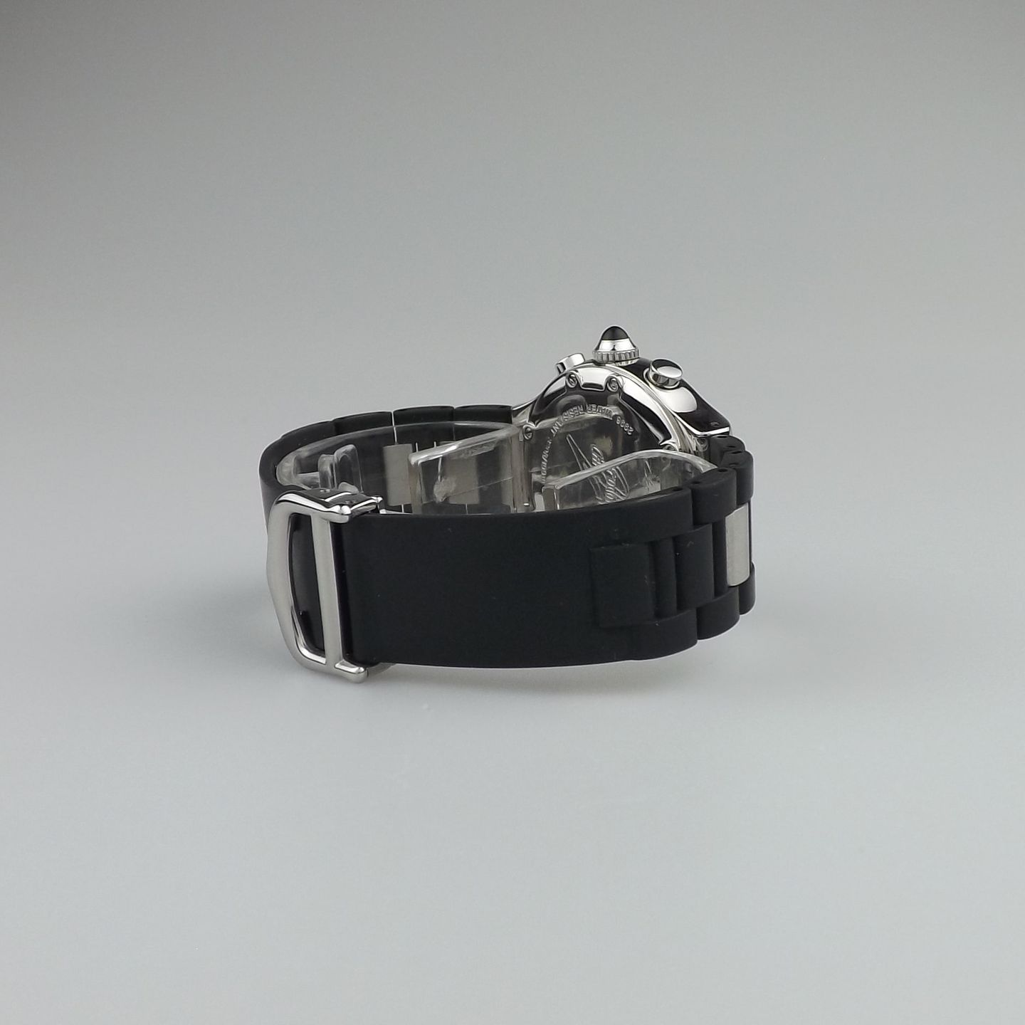 Cartier 21 Chronoscaph 2996 (2011) - White dial 32 mm Steel case (7/8)