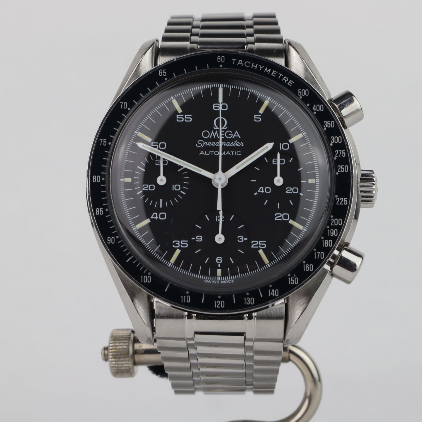 Omega Speedmaster Reduced 3510.50.00 (1992) - Black dial 39 mm Steel case (2/8)