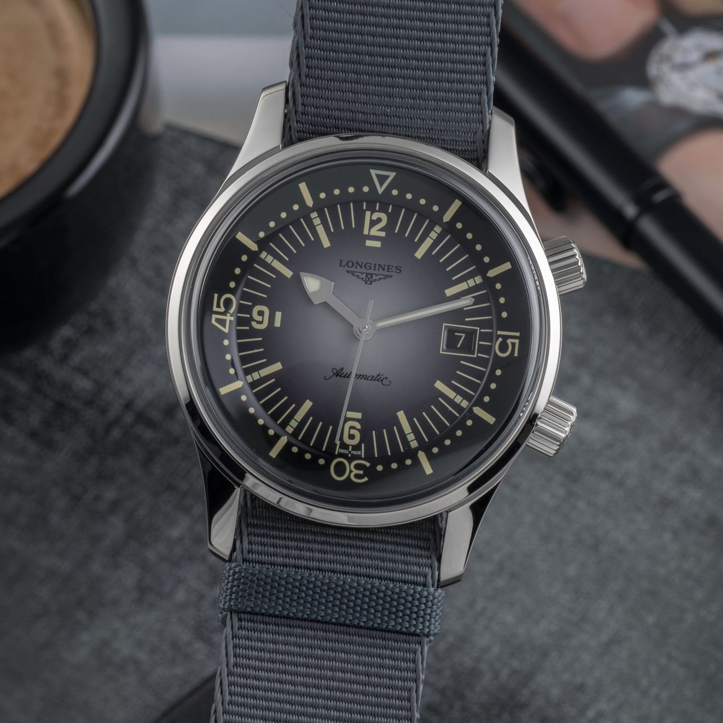 Longines Legend Diver L3.774.4.70.2 - (3/8)