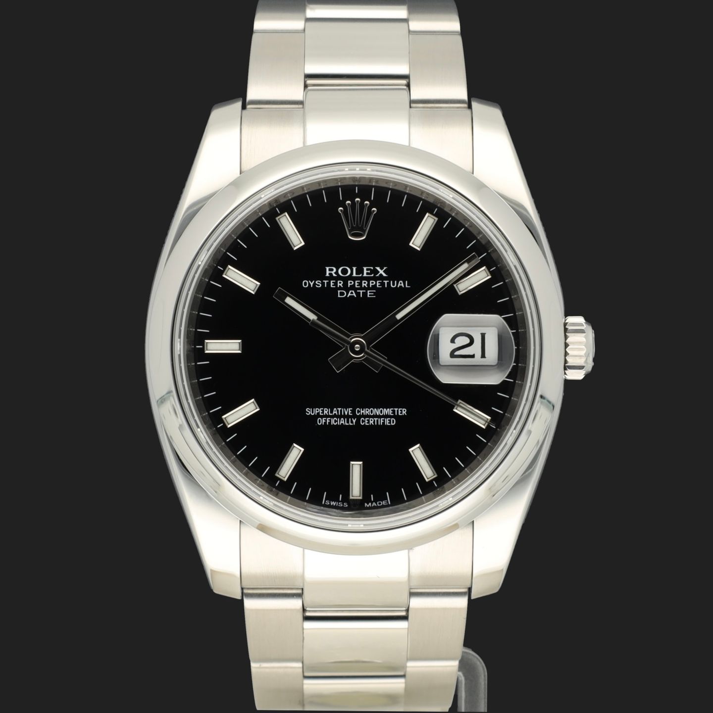 Rolex Oyster Perpetual Date 115200 - (2/8)