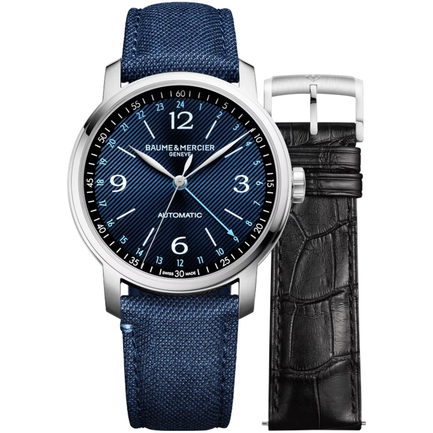 Baume & Mercier Classima M0A10734 (2026) - Blauw wijzerplaat 42mm Staal (1/1)