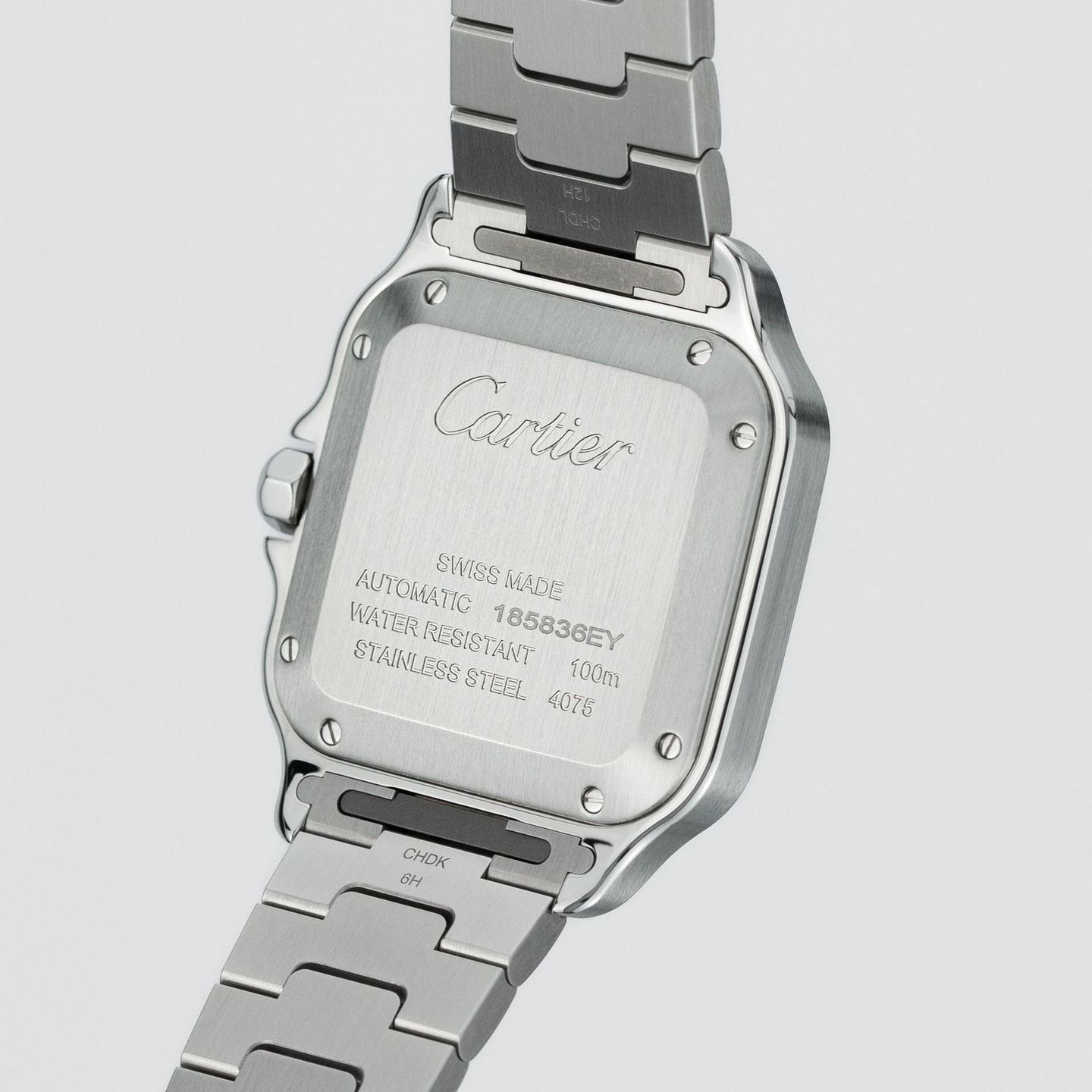 Cartier Santos W3SA0007 (2024) - Goud wijzerplaat 42mm Goud/Staal (4/7)