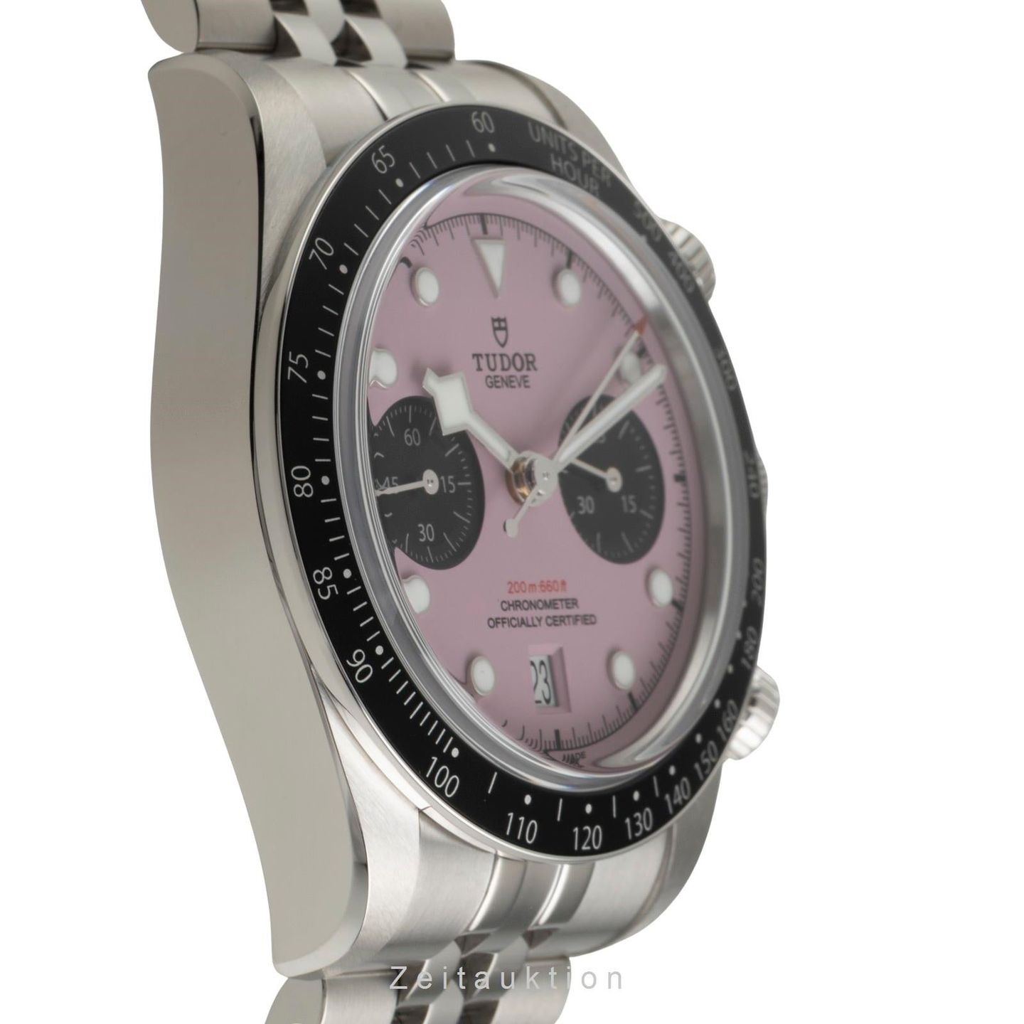 Tudor Black Bay Chrono 79360N (Unknown (random serial)) - Pink dial 41 mm Steel case (6/8)