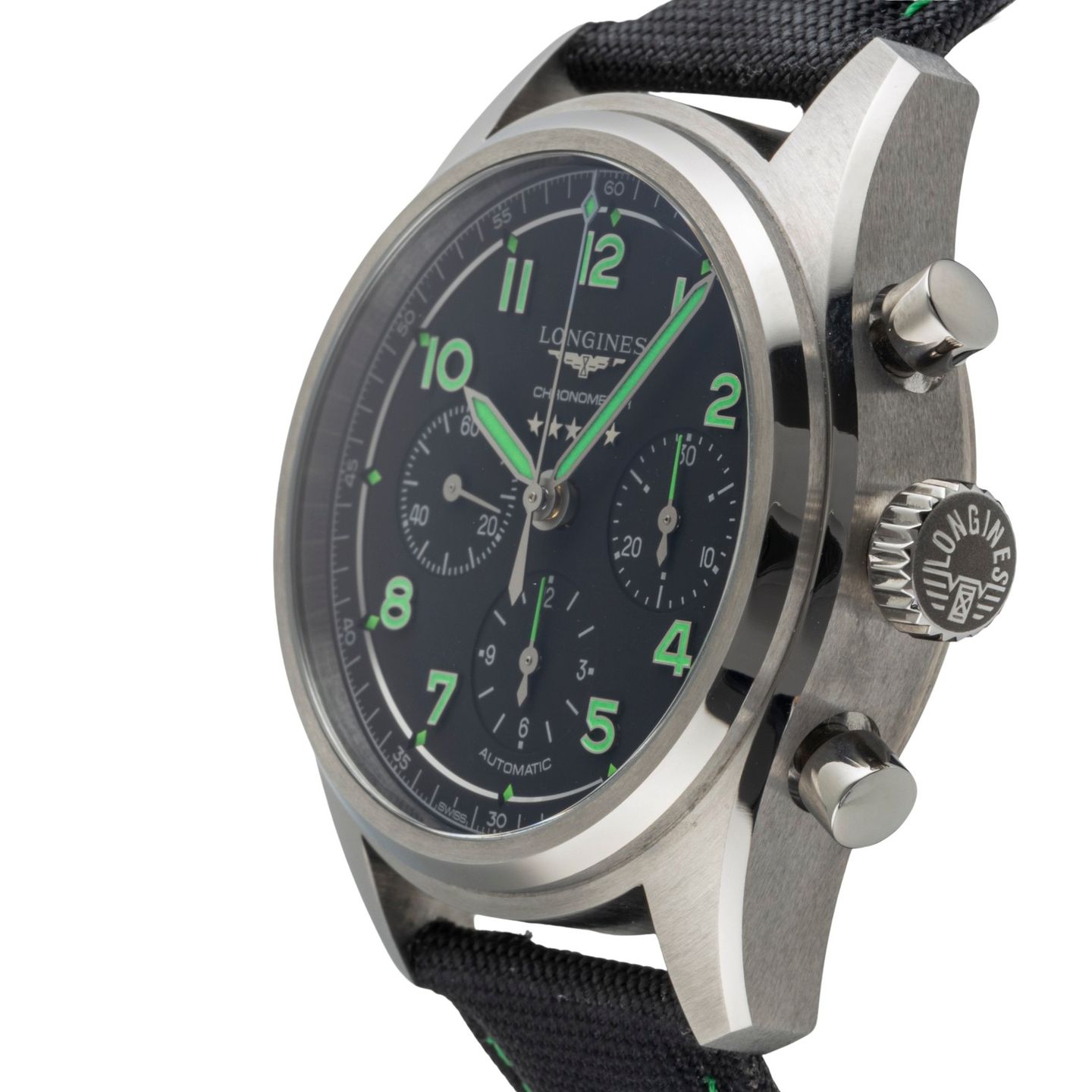 Longines Spirit L3.829.1.53.2 (Unknown (random serial)) - Black dial 42 mm Titanium case (6/8)