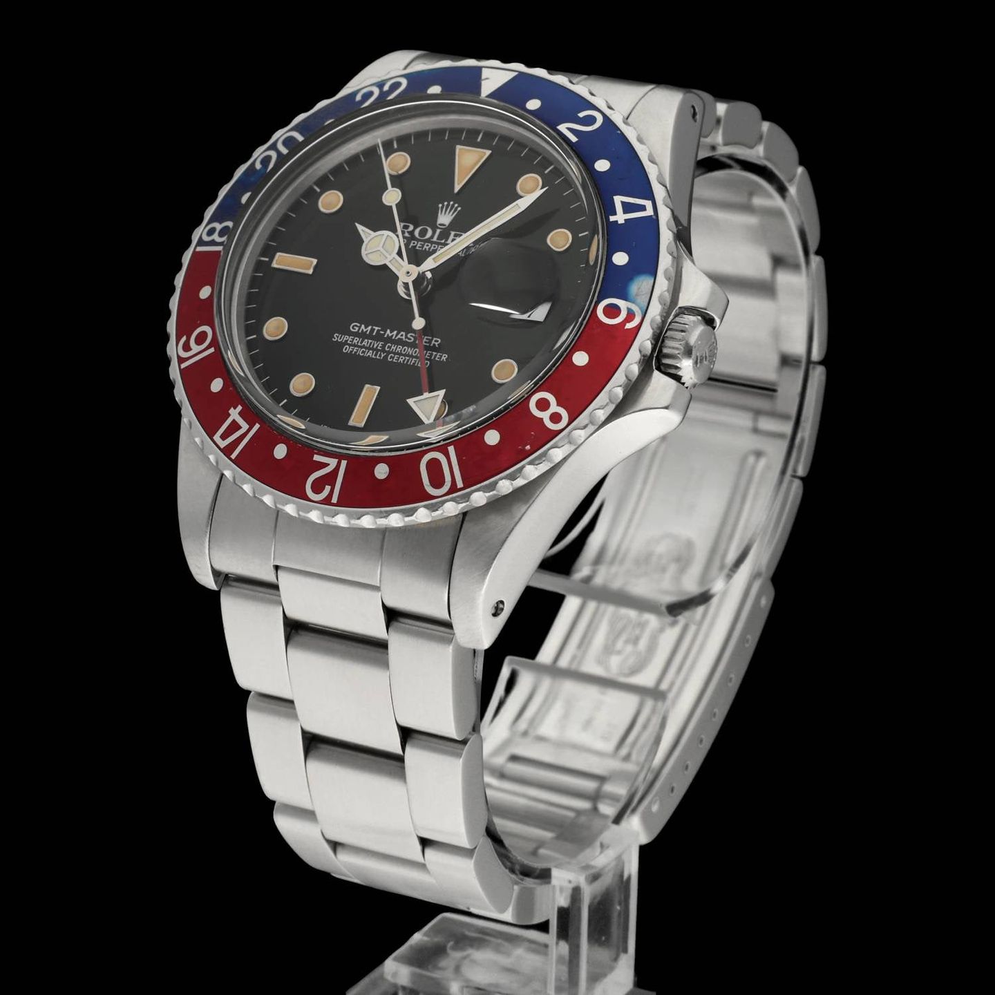 Rolex GMT-Master 16750 (1988) - Black dial 40 mm Steel case (5/8)