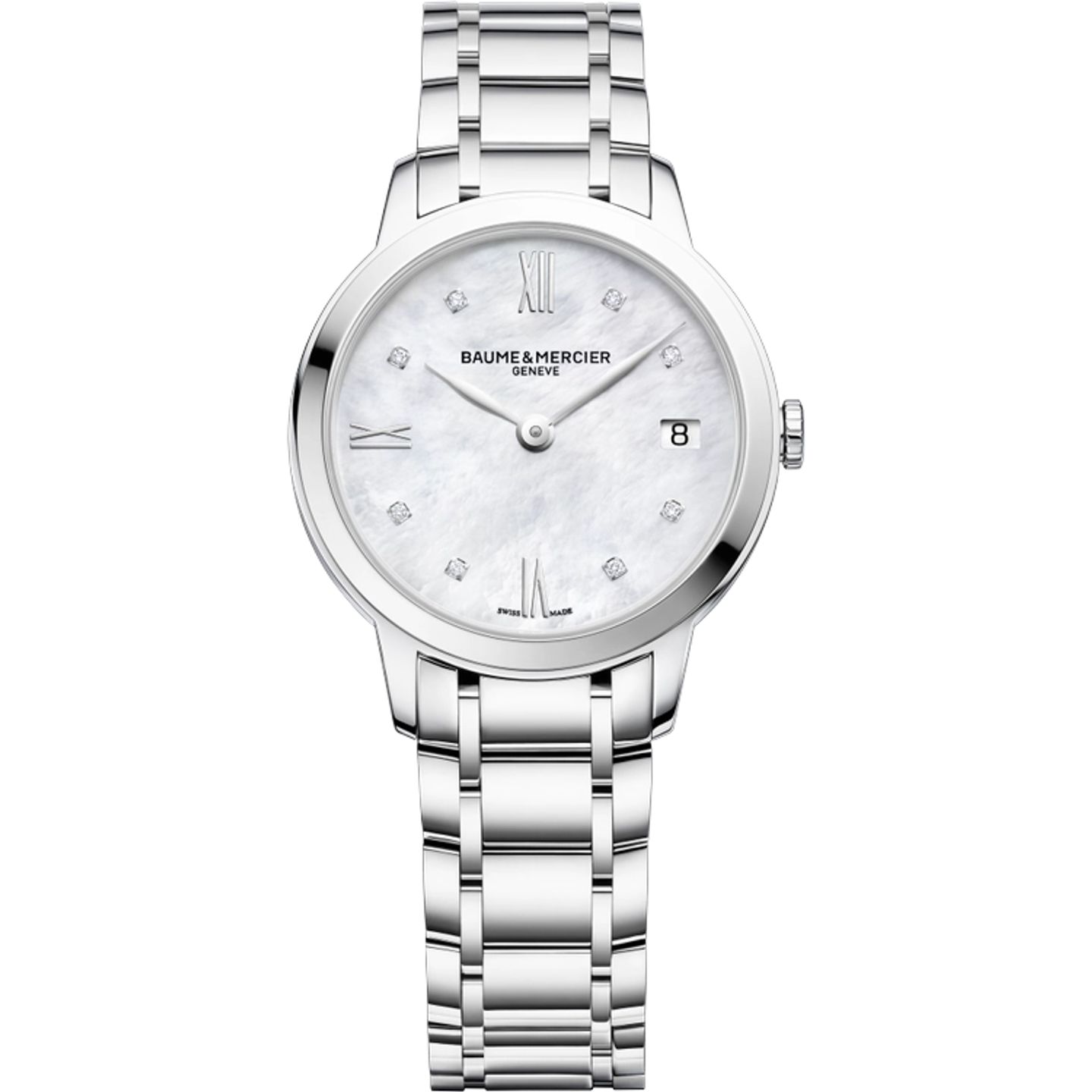 Baume & Mercier Classima M0A10326 (2026) - Parelmoer wijzerplaat 31mm Staal (1/1)