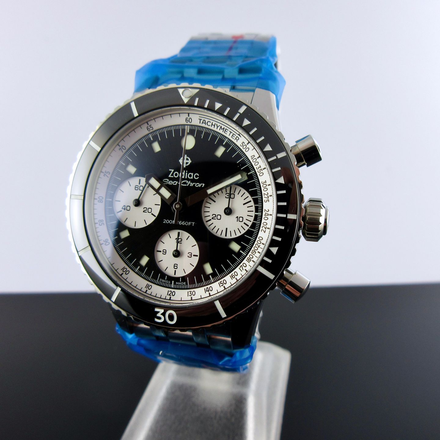 Zodiac Unknown ZO3604 (2026) - Zwart wijzerplaat 42mm Staal (6/8)