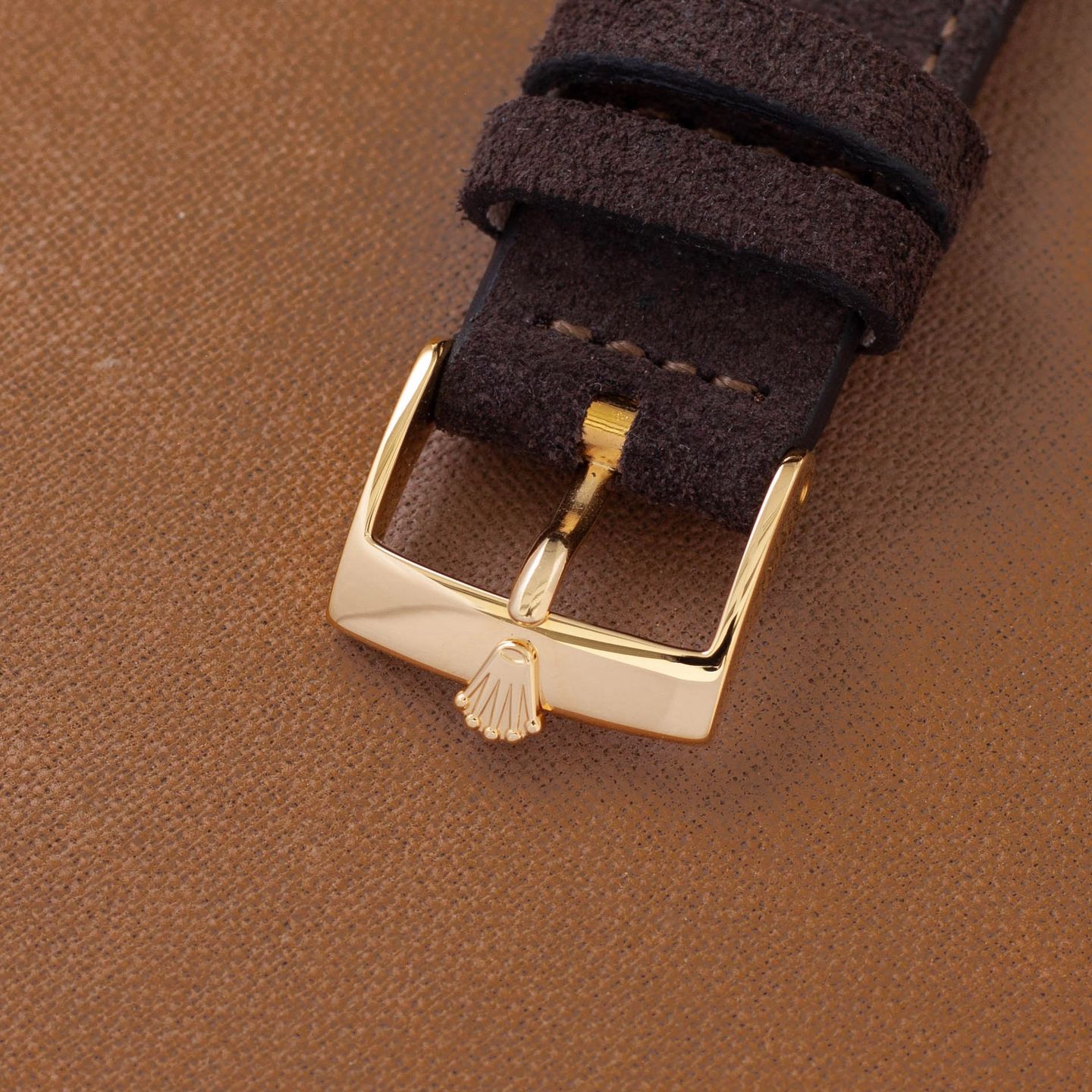 Rolex Datejust 1601/8 (1973) - Champagne dial 36 mm Yellow Gold case (8/8)