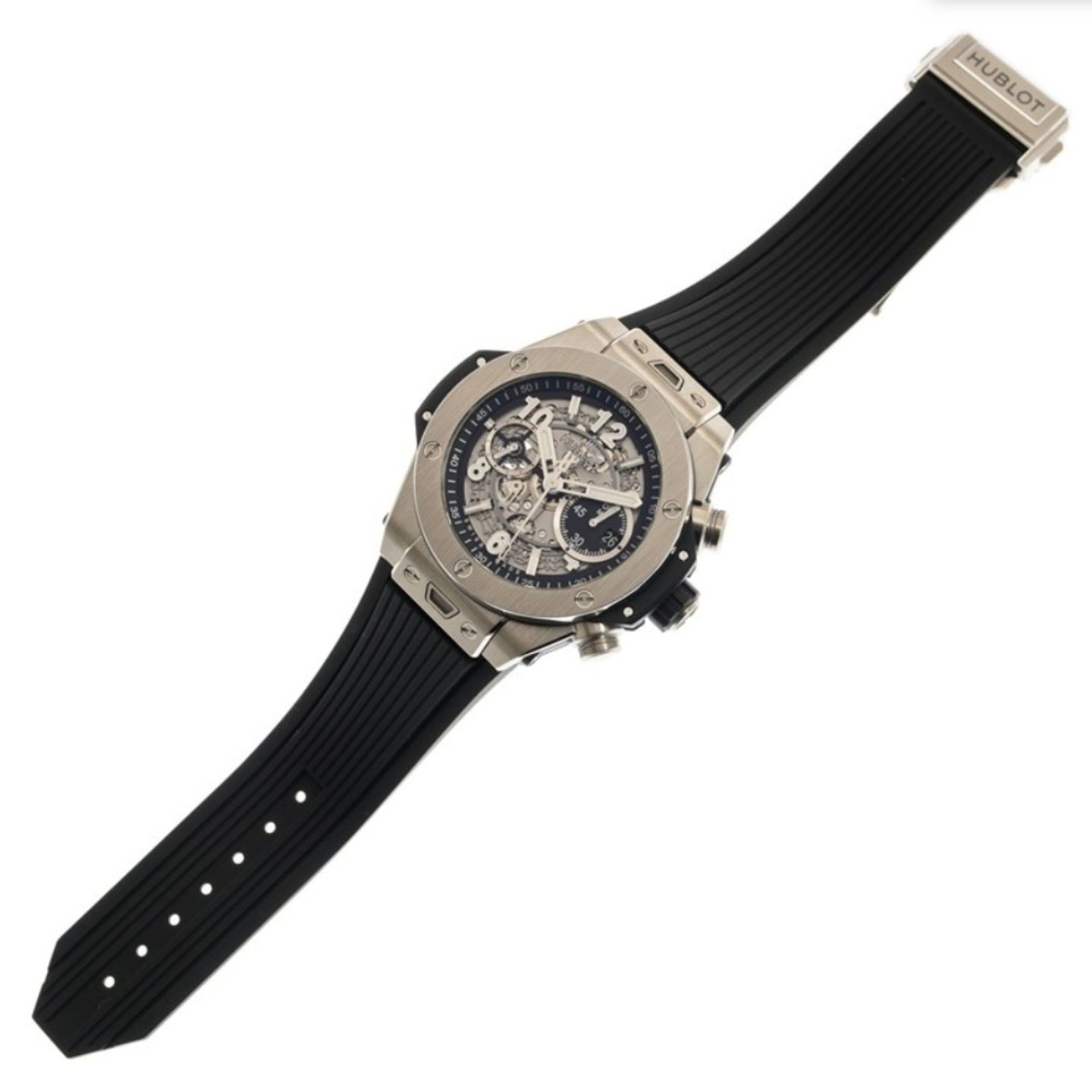 Hublot Big Bang Unico 421.NX.1170.RX (2023) - Transparent dial 44 mm Titanium case (2/4)