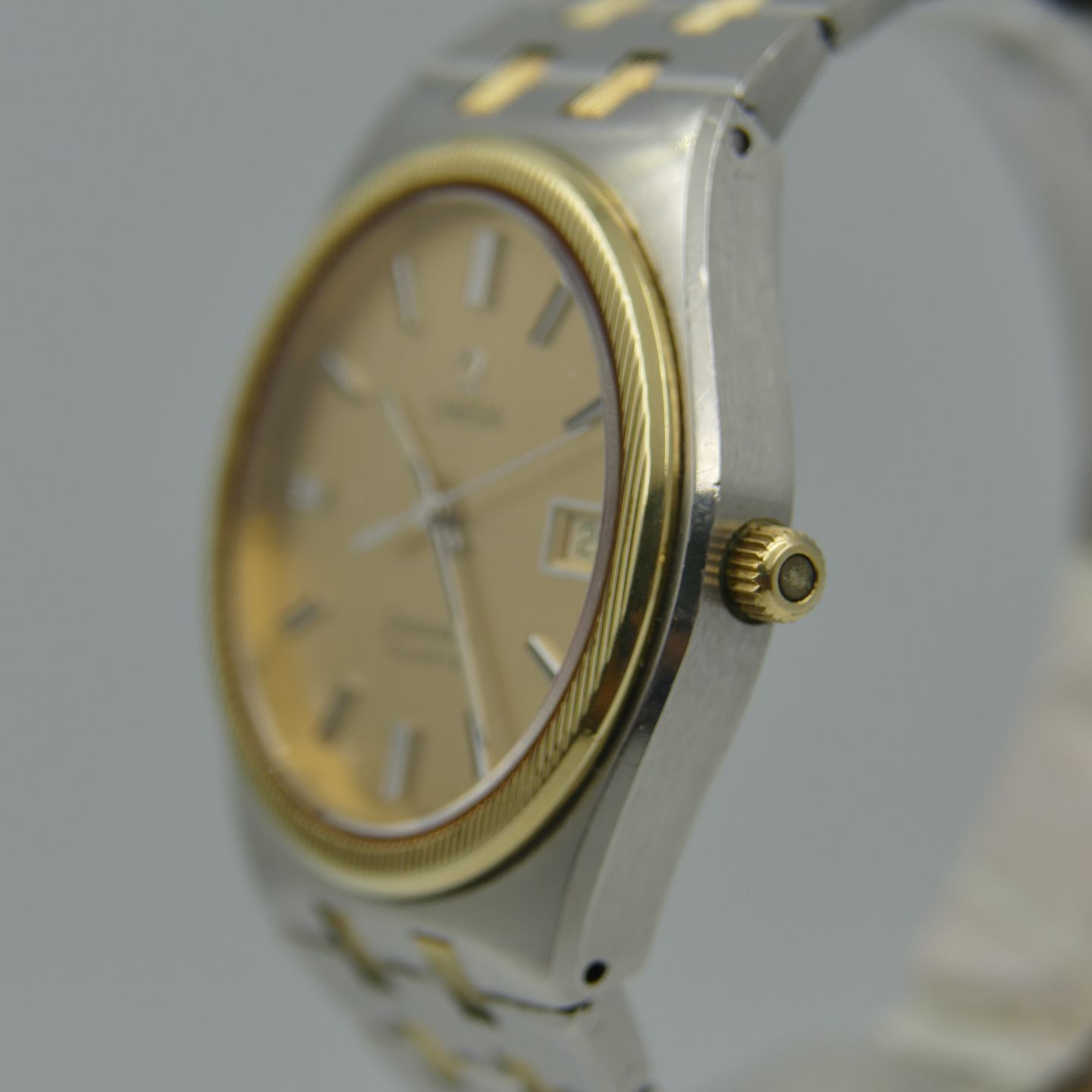 Omega Vintage Seamaster quartz cal. 1342 ref. 196.0134 / 396.0873 vintage 70's royal oak (1970) - Onbekend wijzerplaat 38mm Goud/Staal (2/8)