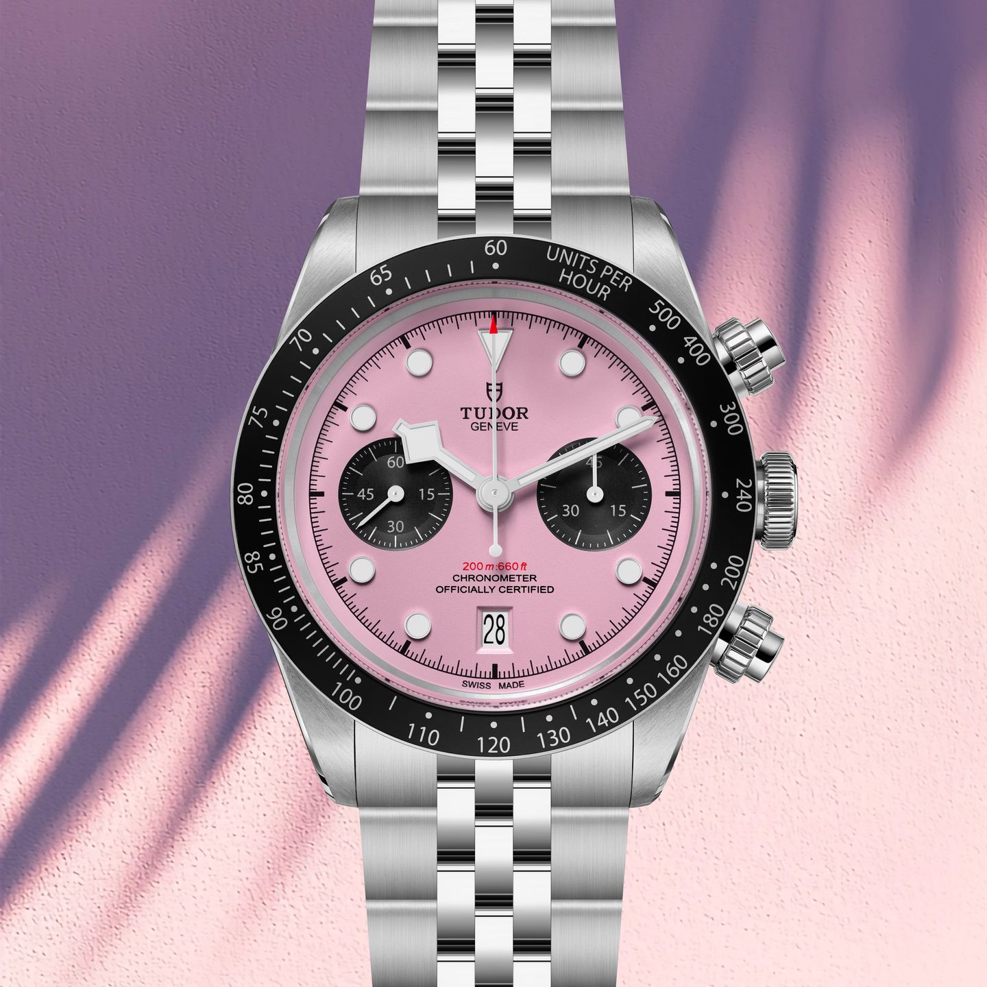 Tudor Black Bay Chrono 79360N (2025) - Pink dial 41 mm Steel case (1/2)