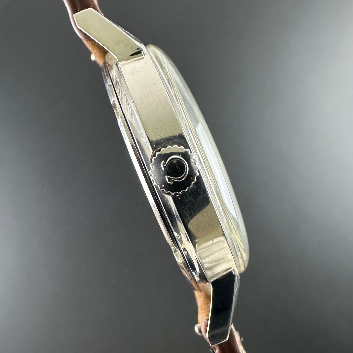 Omega Seamaster 135.011 (1965) - White dial 34 mm Steel case (5/8)