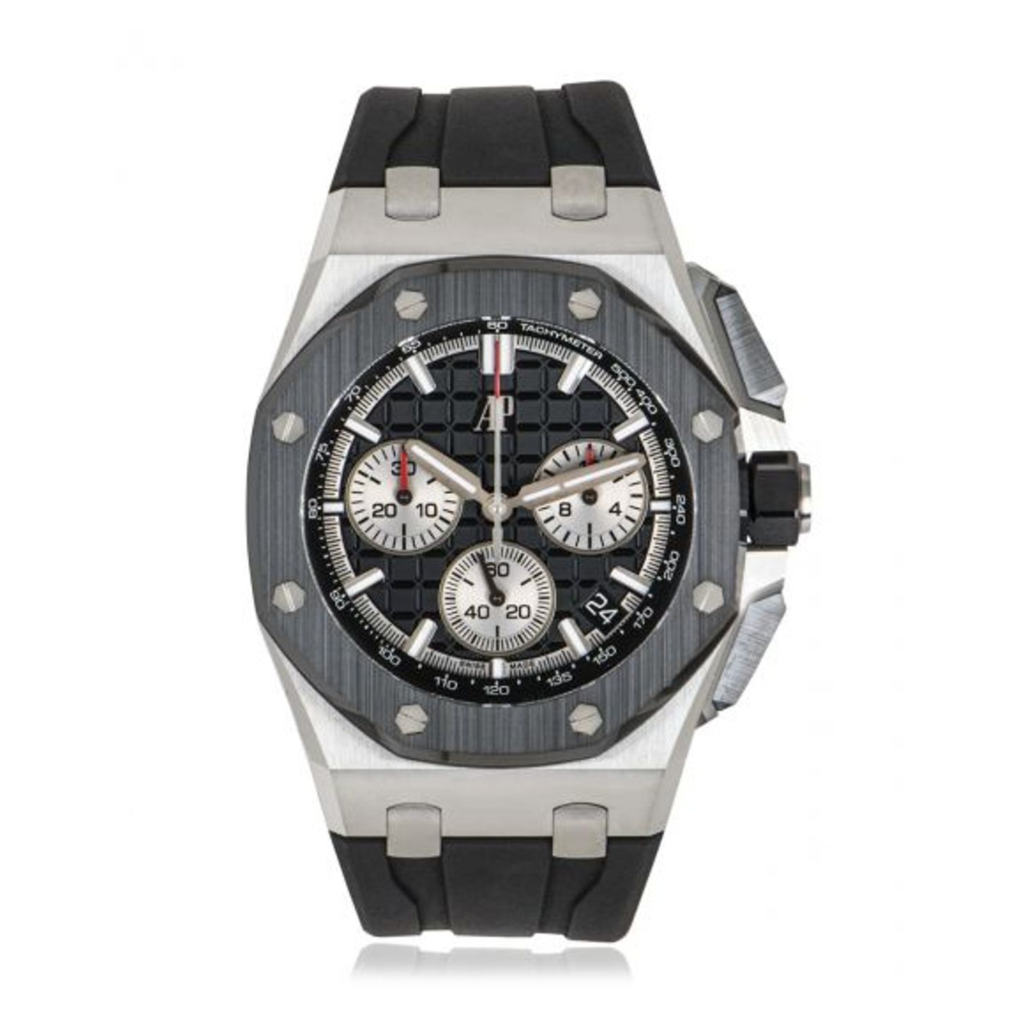 Audemars Piguet Royal Oak Offshore 26420SO.OO.A002CA.01 (2022) - Zwart wijzerplaat 43mm Staal (1/2)