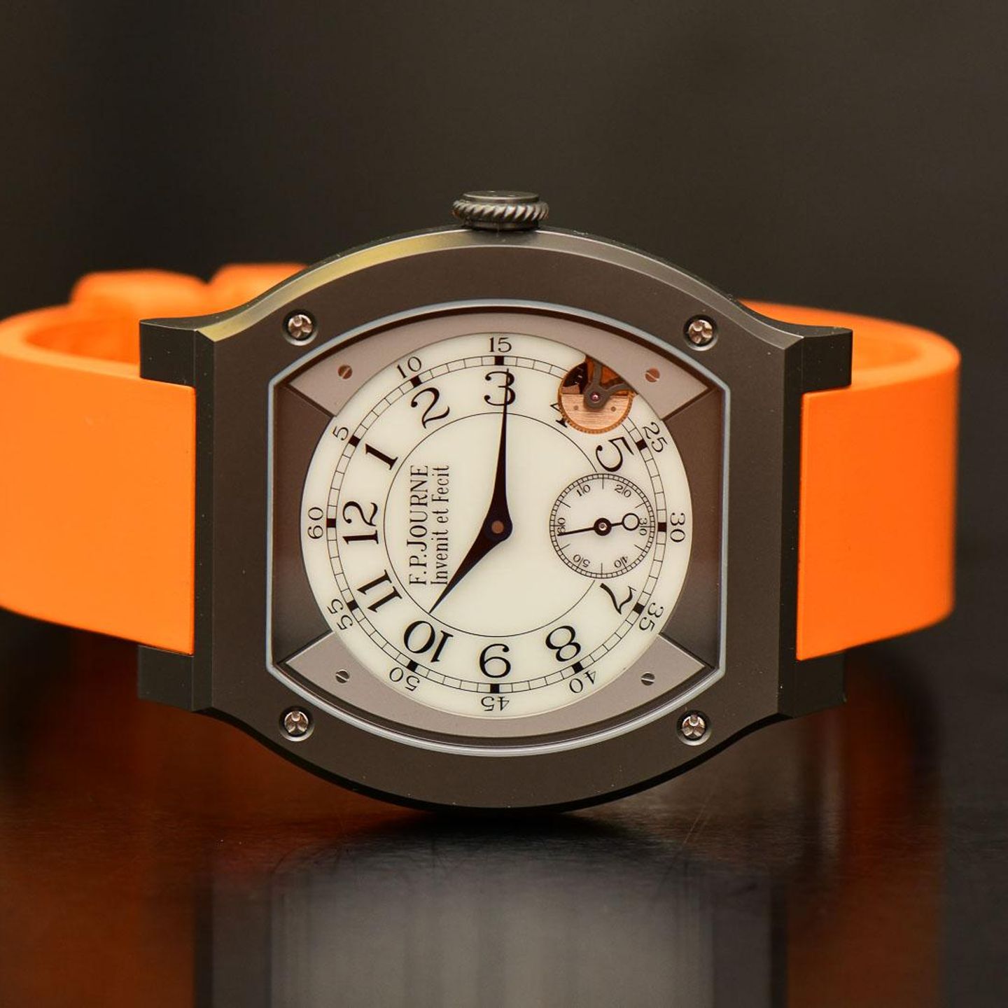 F.P. Journe Élégante f.p. journe (2022) - Wit wijzerplaat Onbekend Titanium (2/8)