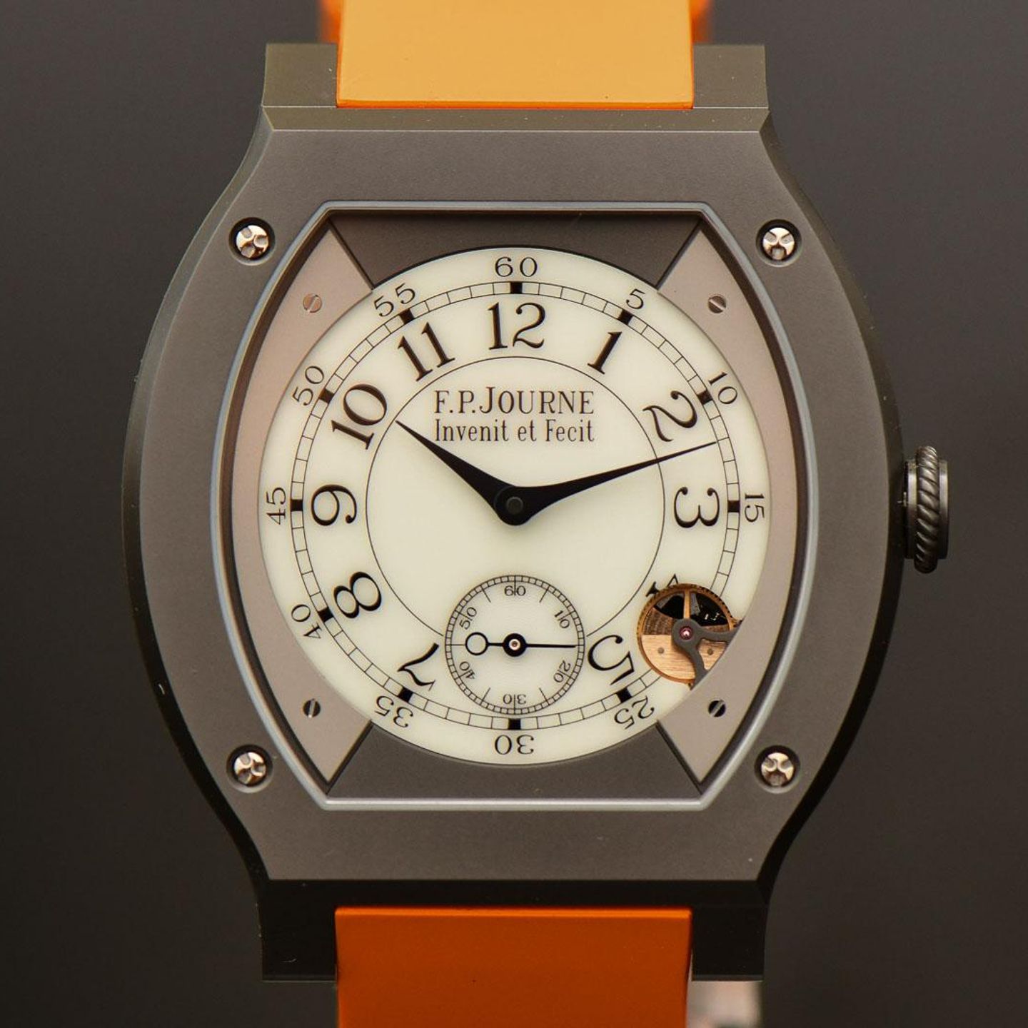 F.P. Journe Élégante f.p. journe (2022) - Wit wijzerplaat Onbekend Titanium (3/8)