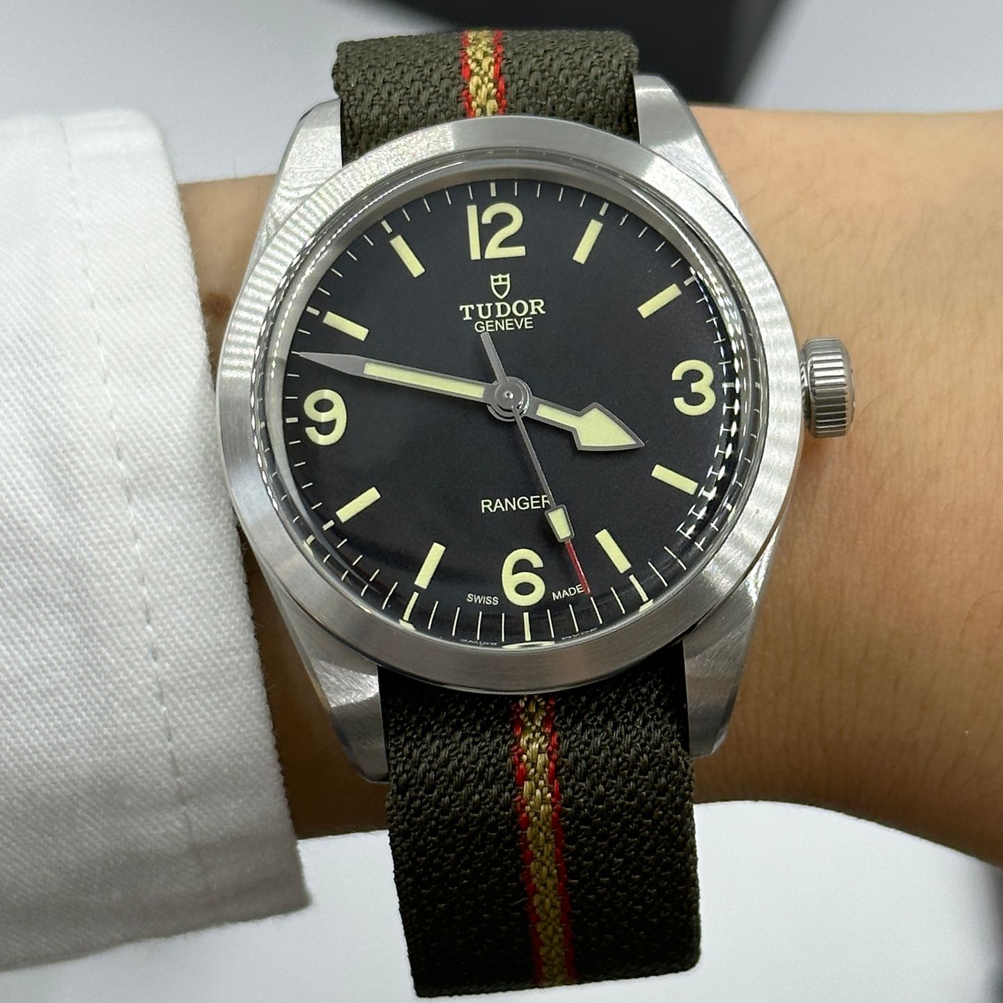 Tudor Ranger 79950 (2023) - Zwart wijzerplaat 39mm Staal (8/8)