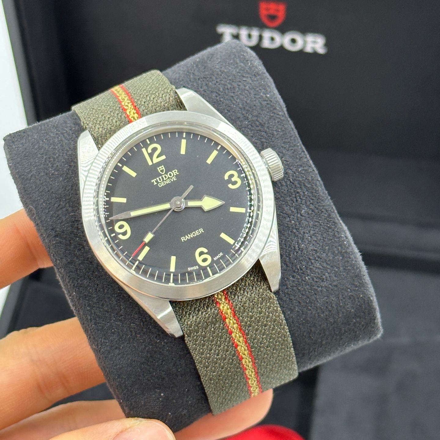 Tudor Ranger 79950 (2023) - Zwart wijzerplaat 39mm Staal (5/8)