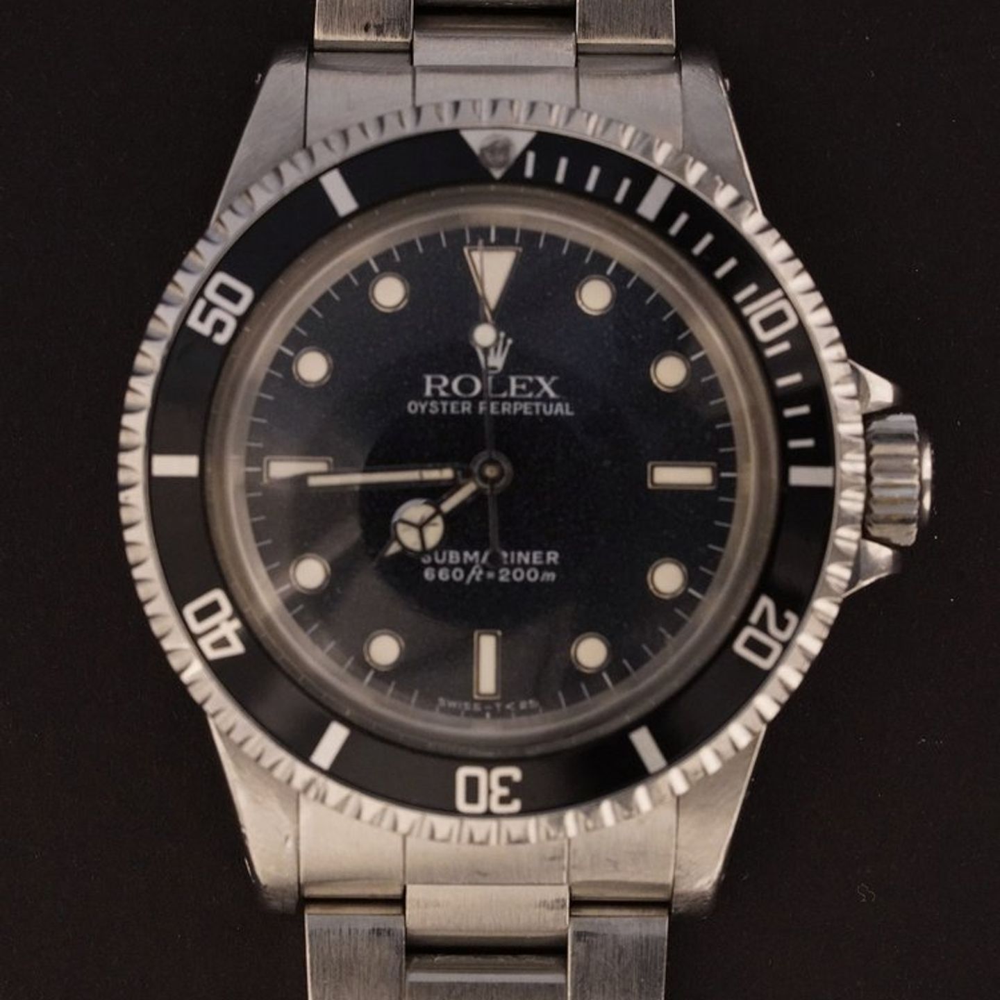 Rolex Submariner No Date 5513 (1989) - Black dial 40 mm Steel case (1/8)