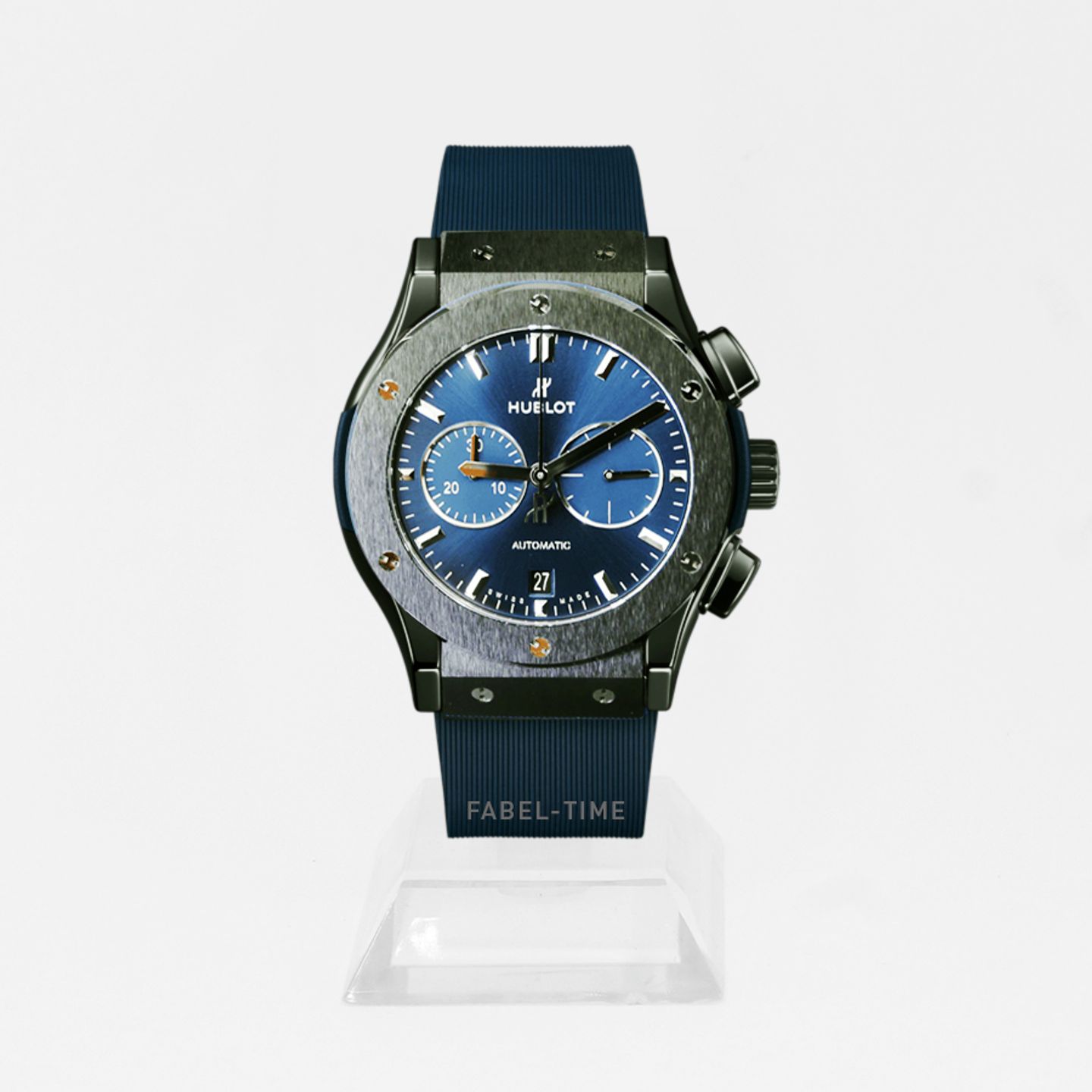 Hublot Classic Fusion Chronograph 541.CM.7170.RX (2024) - Blauw wijzerplaat 42mm Keramiek (1/1)