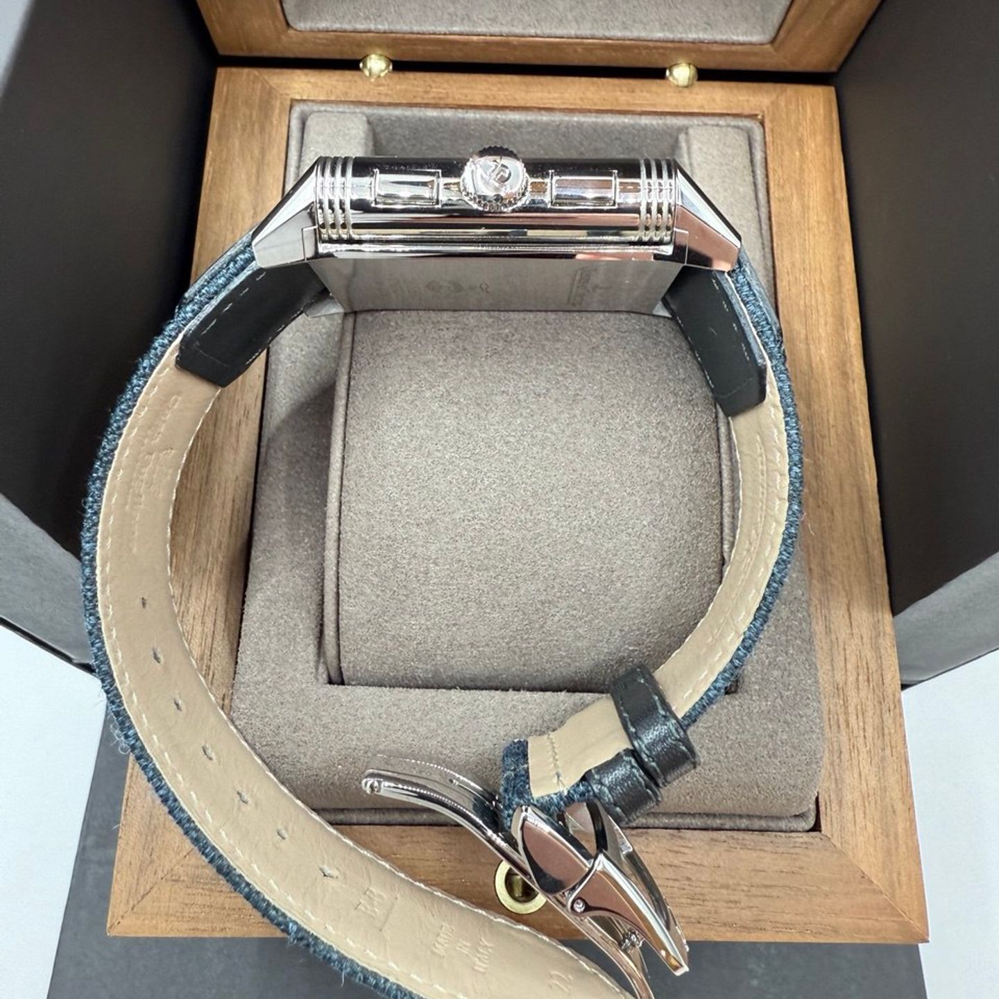 Jaeger-LeCoultre Reverso Q389848J (2025) - Blauw wijzerplaat 30mm Staal (7/8)