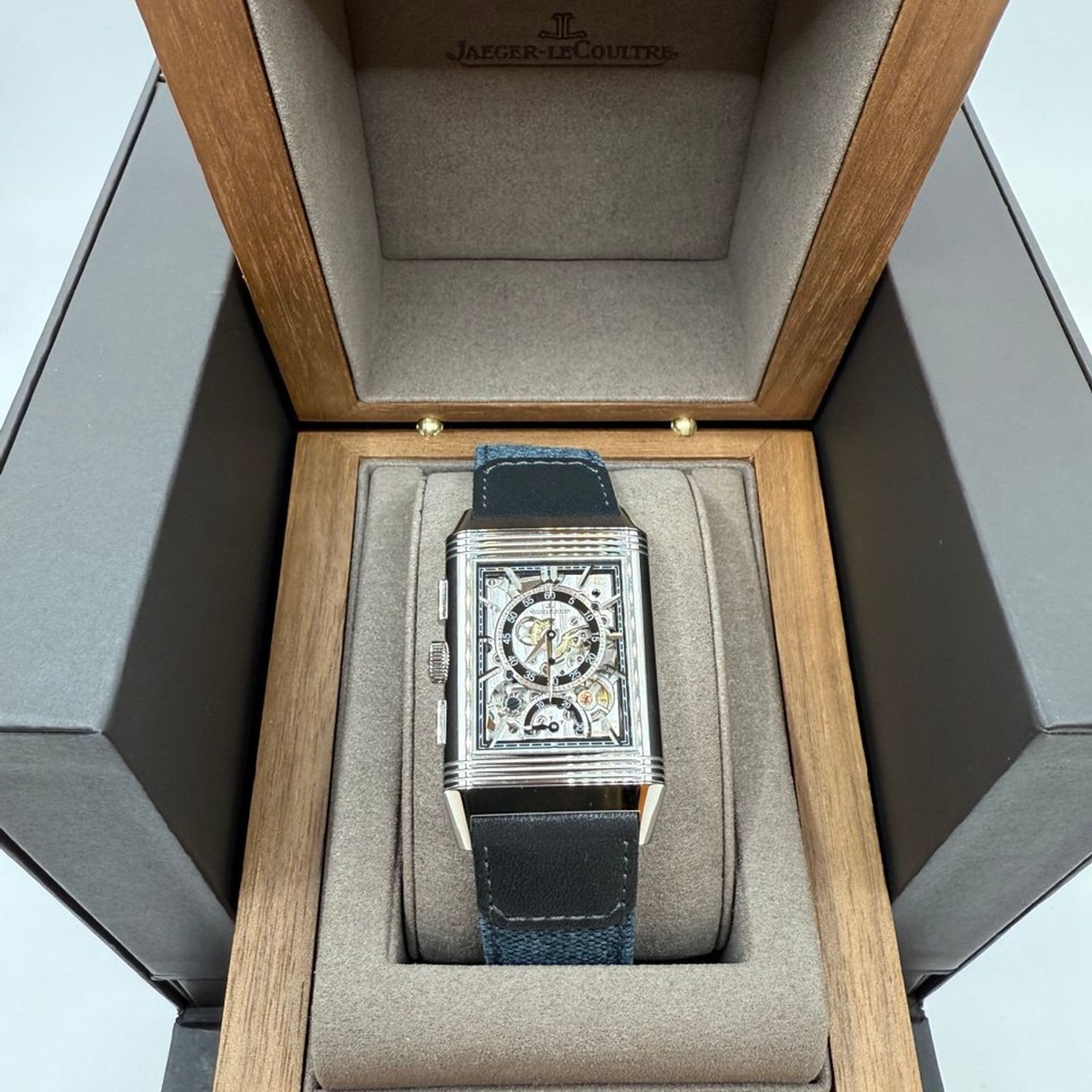 Jaeger-LeCoultre Reverso Q389848J (2025) - Blauw wijzerplaat 30mm Staal (2/8)