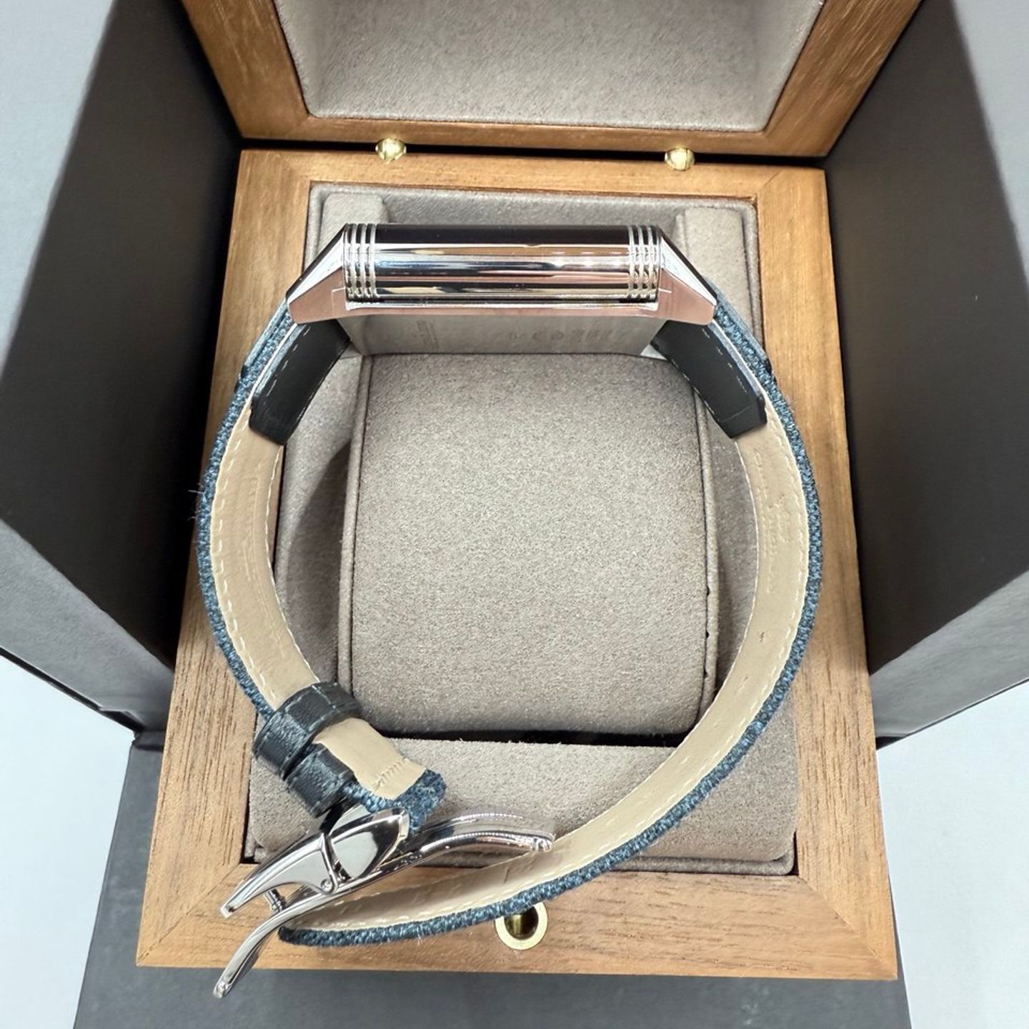 Jaeger-LeCoultre Reverso Q389848J (2025) - Blauw wijzerplaat 30mm Staal (6/8)