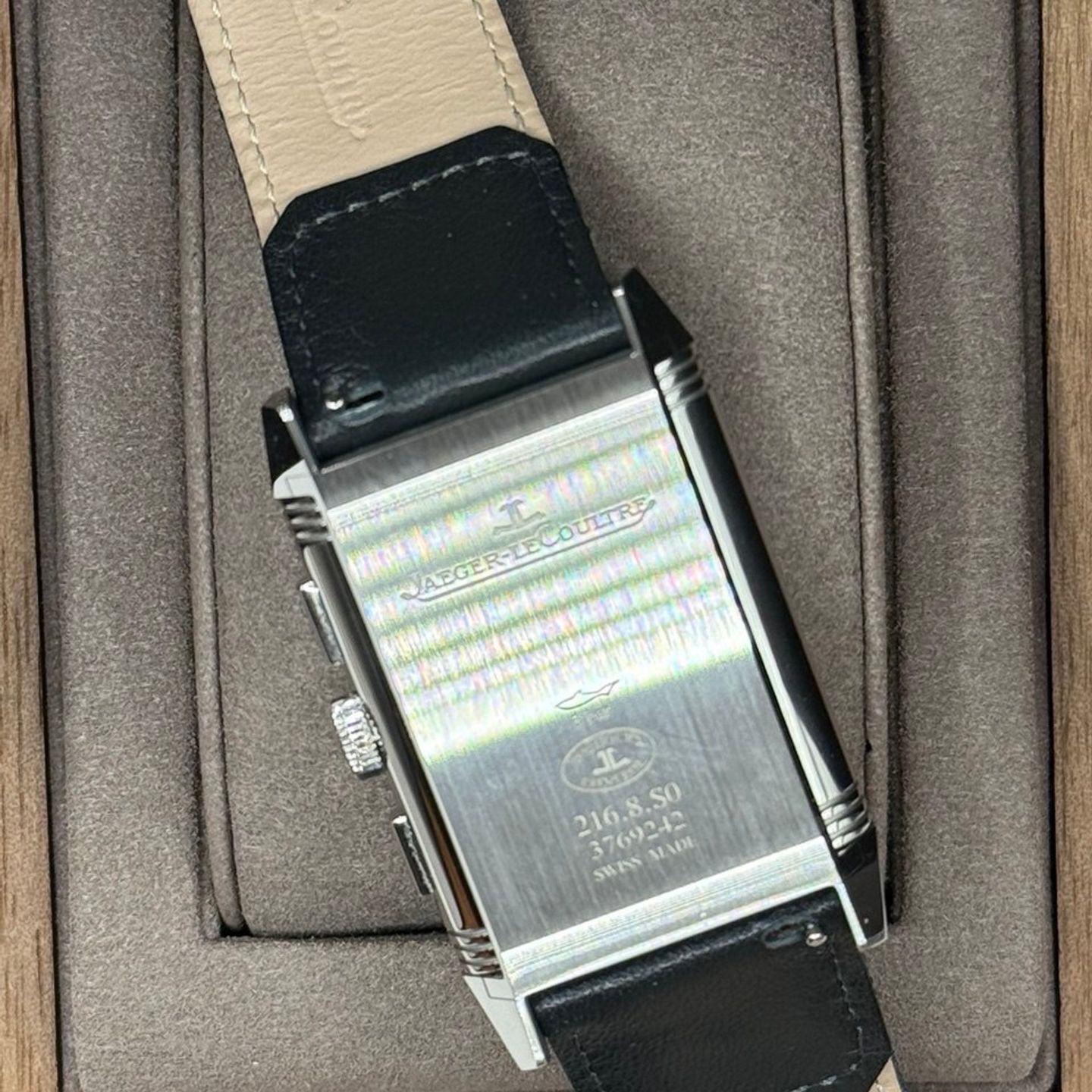 Jaeger-LeCoultre Reverso Q389848J (2025) - Blauw wijzerplaat 30mm Staal (3/8)