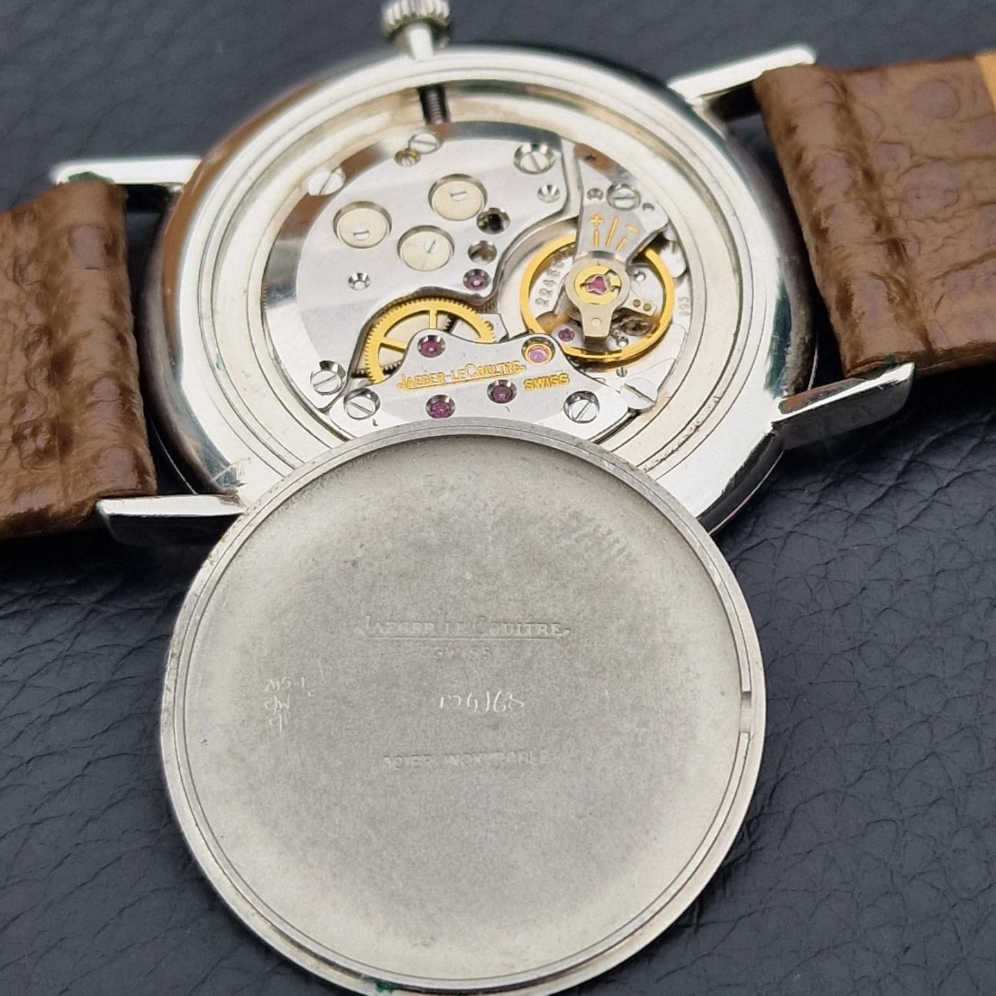 Jaeger-LeCoultre Master Ultra Thin 9124.42 (1970) - White dial 33 mm Steel case (8/8)