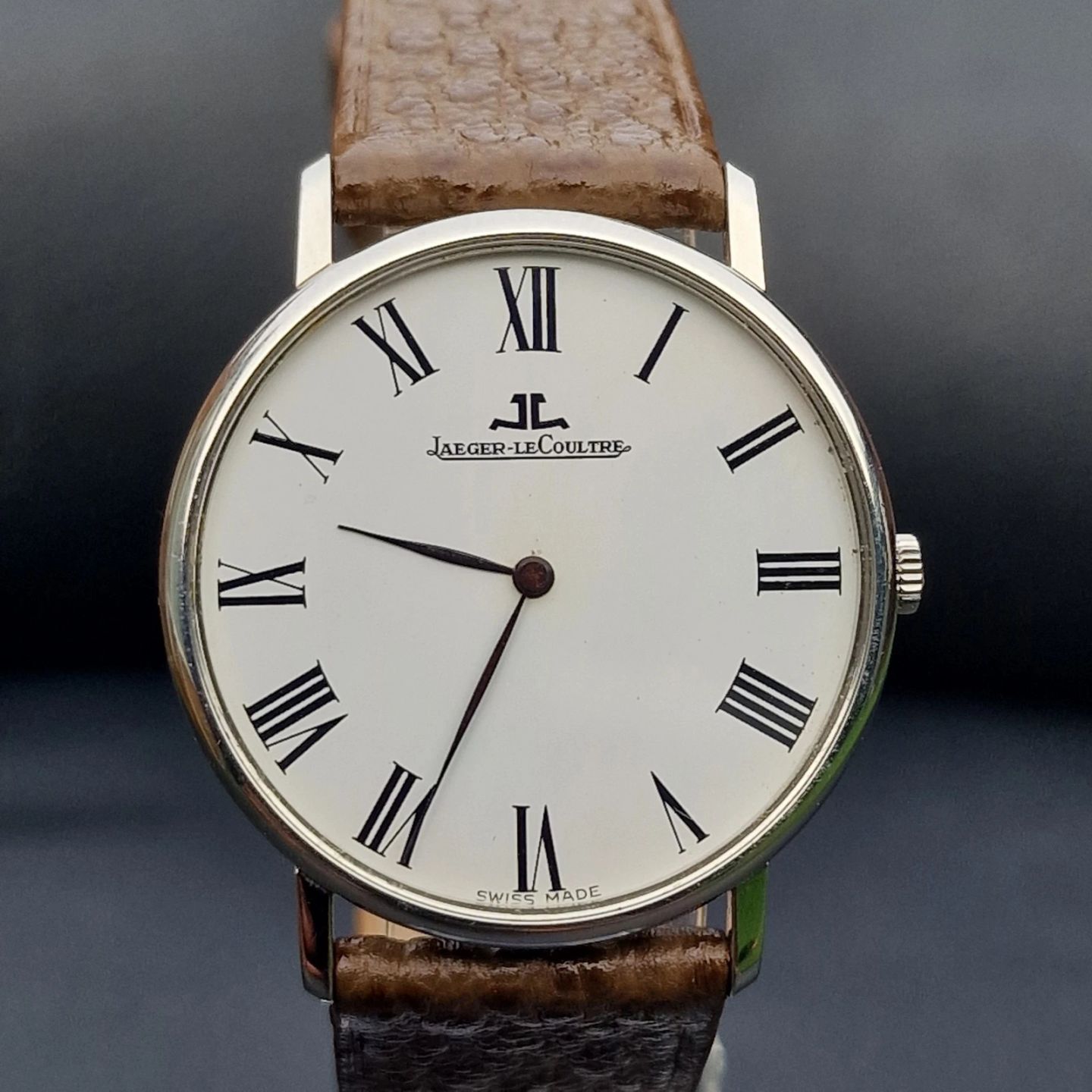 Jaeger-LeCoultre Master Ultra Thin 9124.42 (1970) - White dial 33 mm Steel case (1/8)