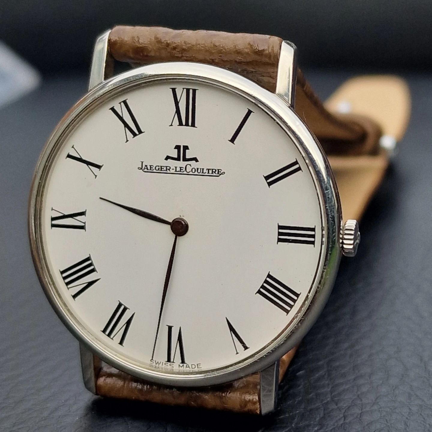 Jaeger-LeCoultre Master Ultra Thin 9124.42 (1970) - White dial 33 mm Steel case (4/8)