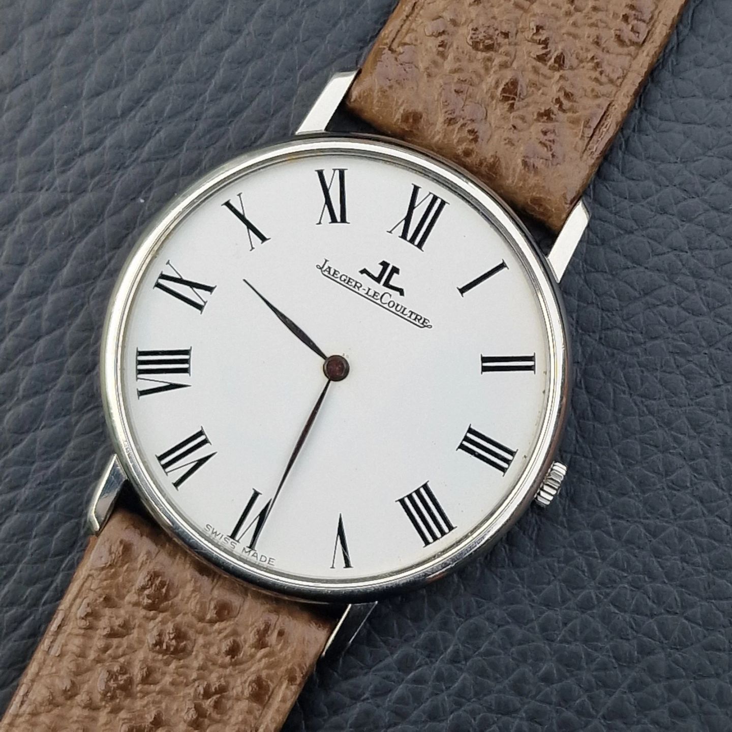 Jaeger-LeCoultre Master Ultra Thin 9124.42 (1970) - White dial 33 mm Steel case (5/8)