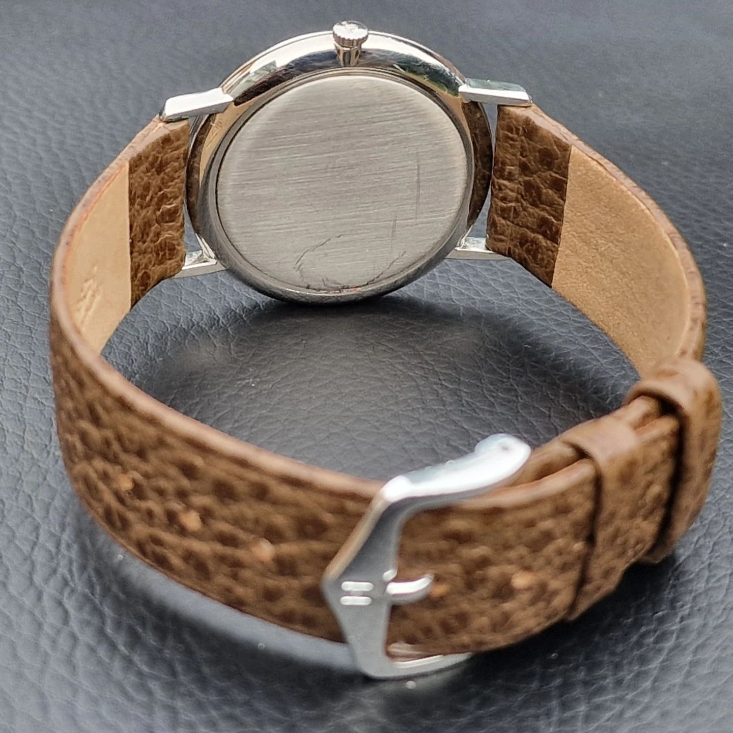 Jaeger-LeCoultre Master Ultra Thin 9124.42 (1970) - White dial 33 mm Steel case (7/8)