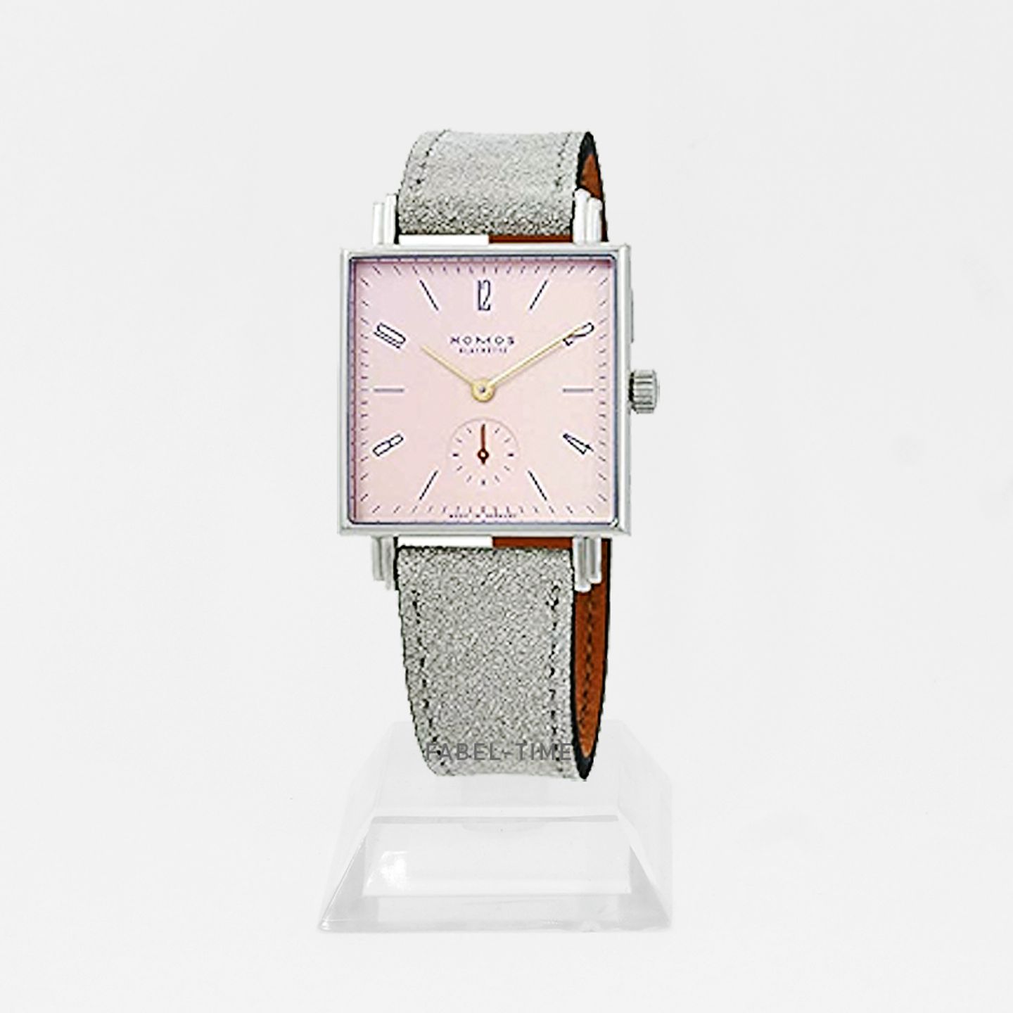 NOMOS Tetra 493 (2024) - Roze wijzerplaat 30mm Staal (1/1)