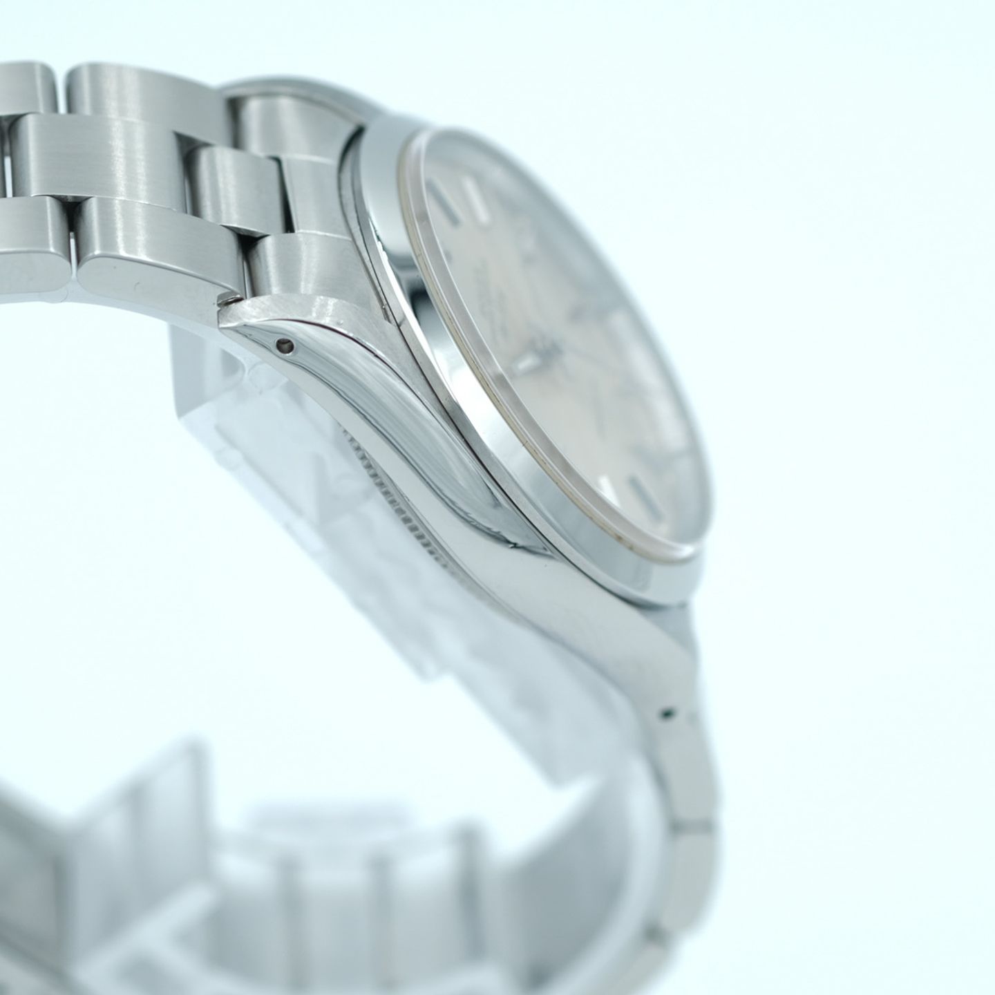 Rolex Air-King 14000 (1991) - Silver dial 34 mm Steel case (5/8)