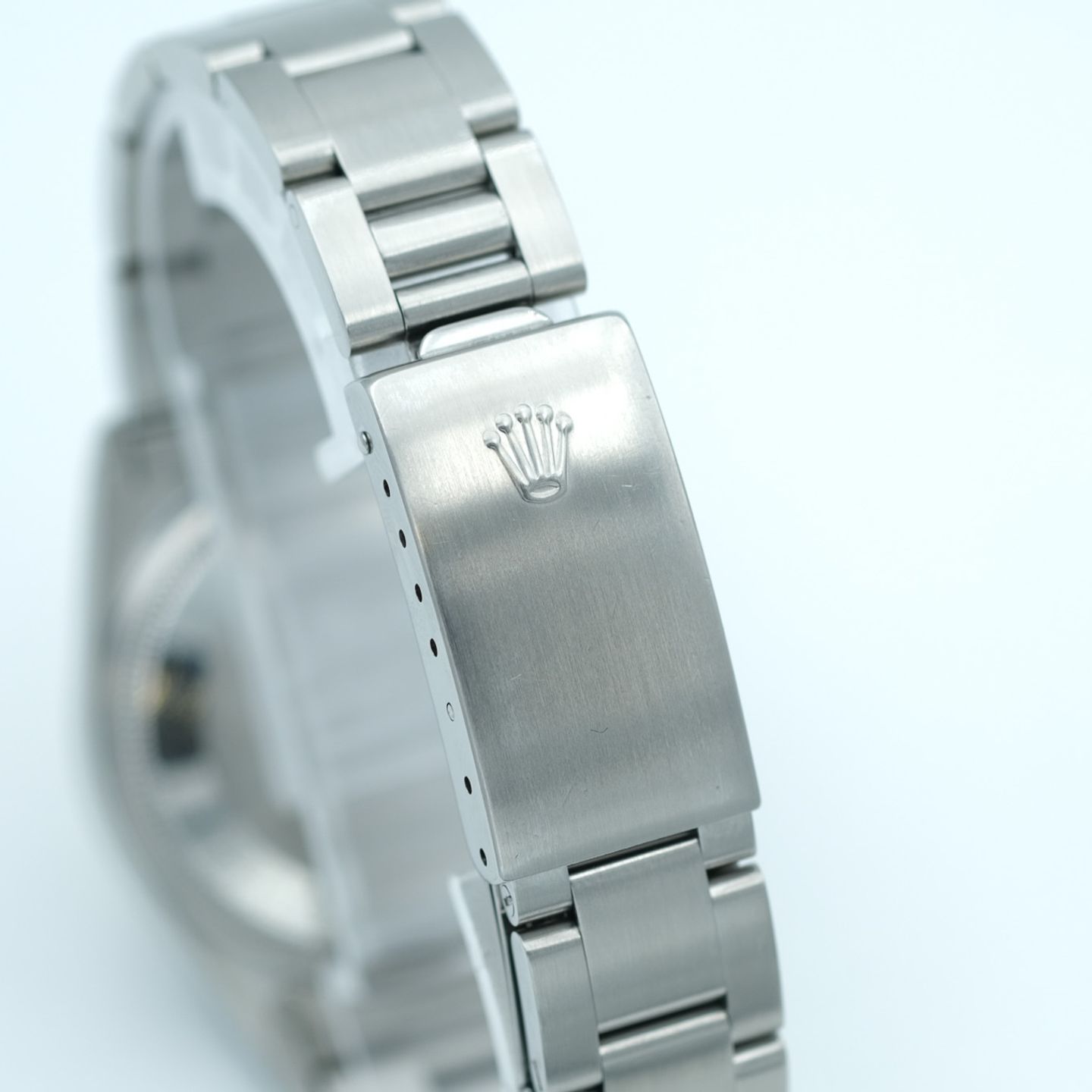 Rolex Air-King 14000 (1991) - Silver dial 34 mm Steel case (8/8)