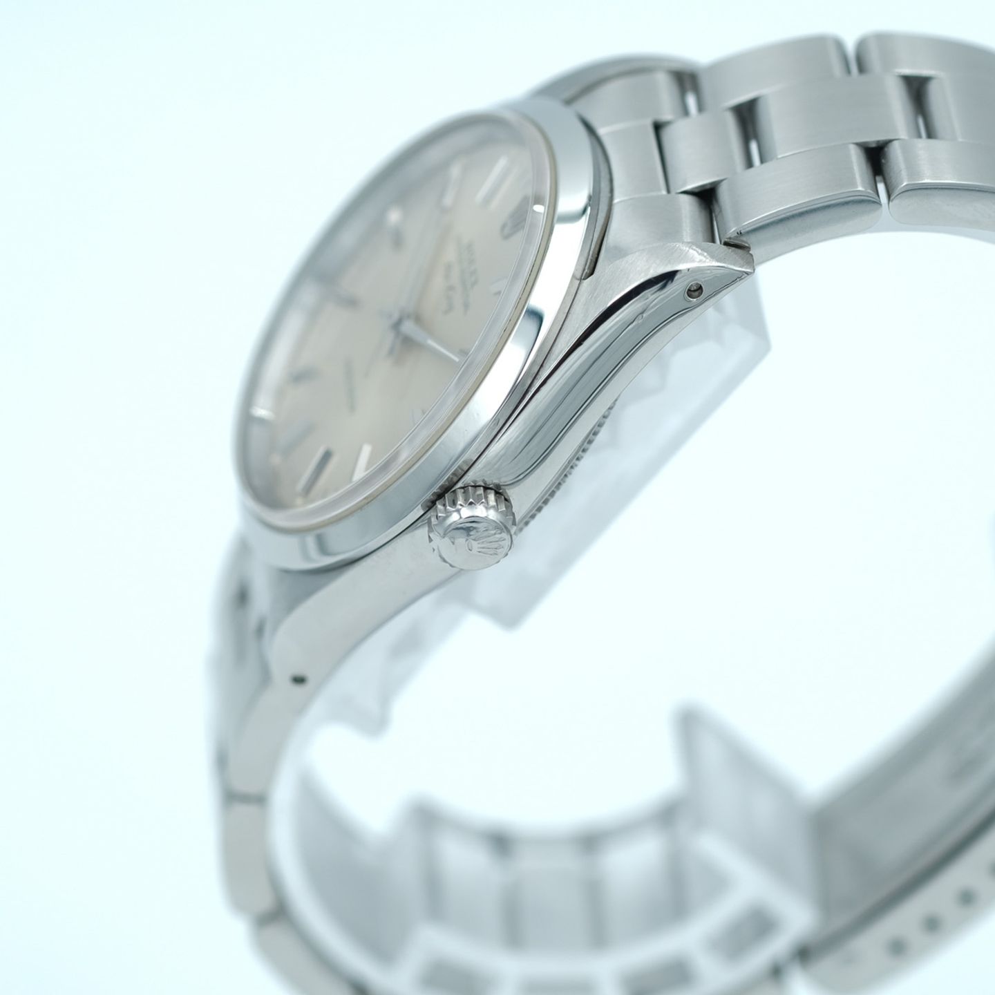 Rolex Air-King 14000 (1991) - Silver dial 34 mm Steel case (7/8)