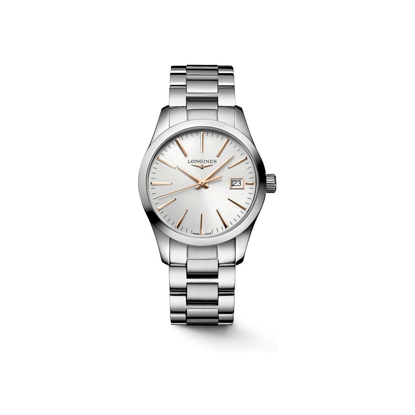 Longines Conquest Classic L2.386.4.72.6 (2026) - Silver dial 34 mm Steel case (1/1)