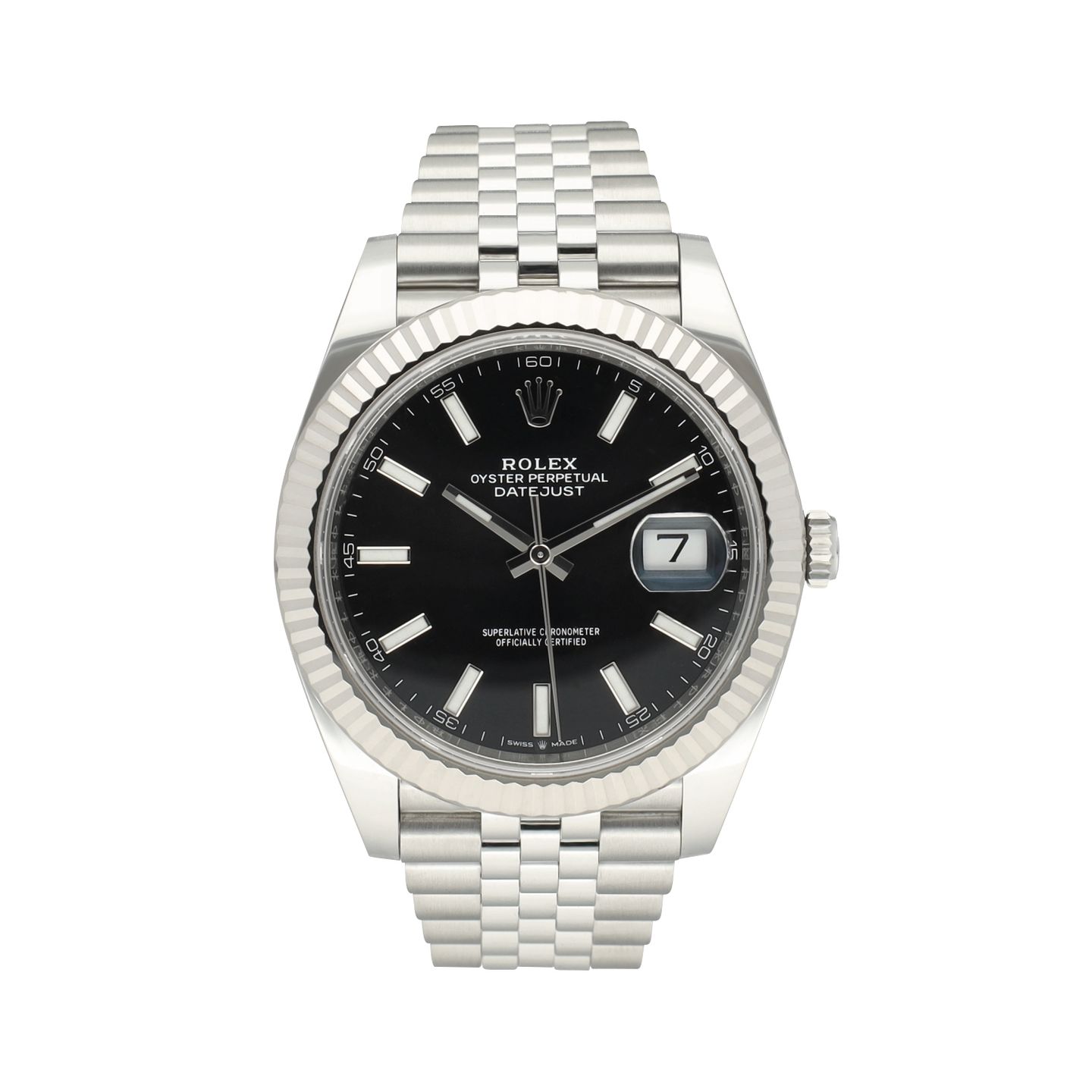 Rolex Datejust 41 126334 (2021) - Black dial 41 mm Steel case (3/8)