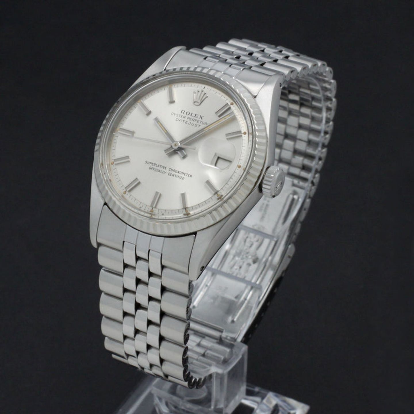 Rolex Datejust 1601 (1975) - Silver dial 36 mm Steel case (2/7)