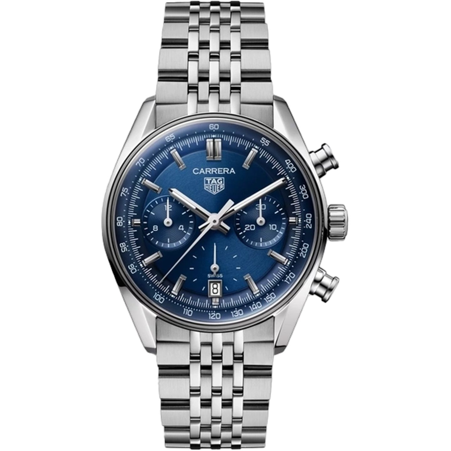 TAG Heuer Carrera CBS2212.BA0048 (2025) - Blauw wijzerplaat 39mm Staal (1/1)