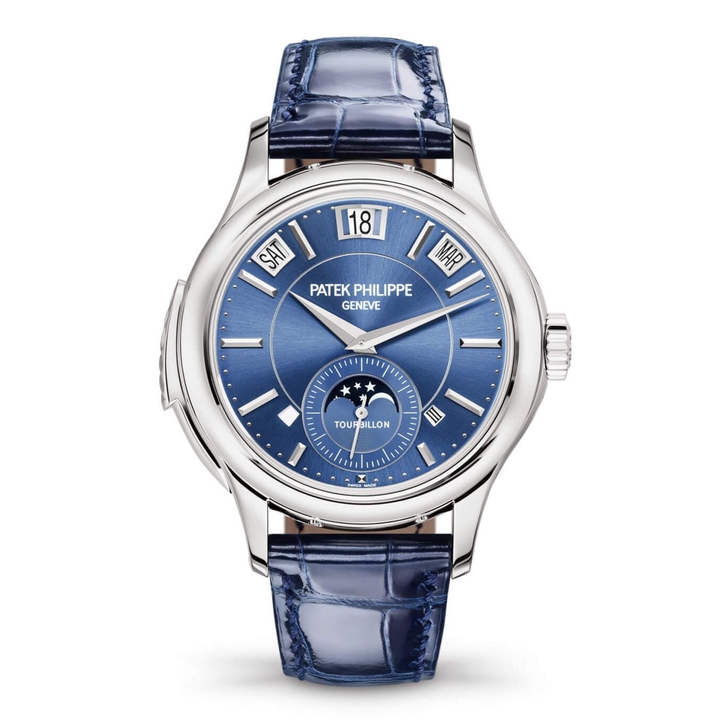 Patek Philippe Minute Repeater Perpetual Calendar 5207G-001 (2025) - Blue dial 41 mm White Gold case (1/1)