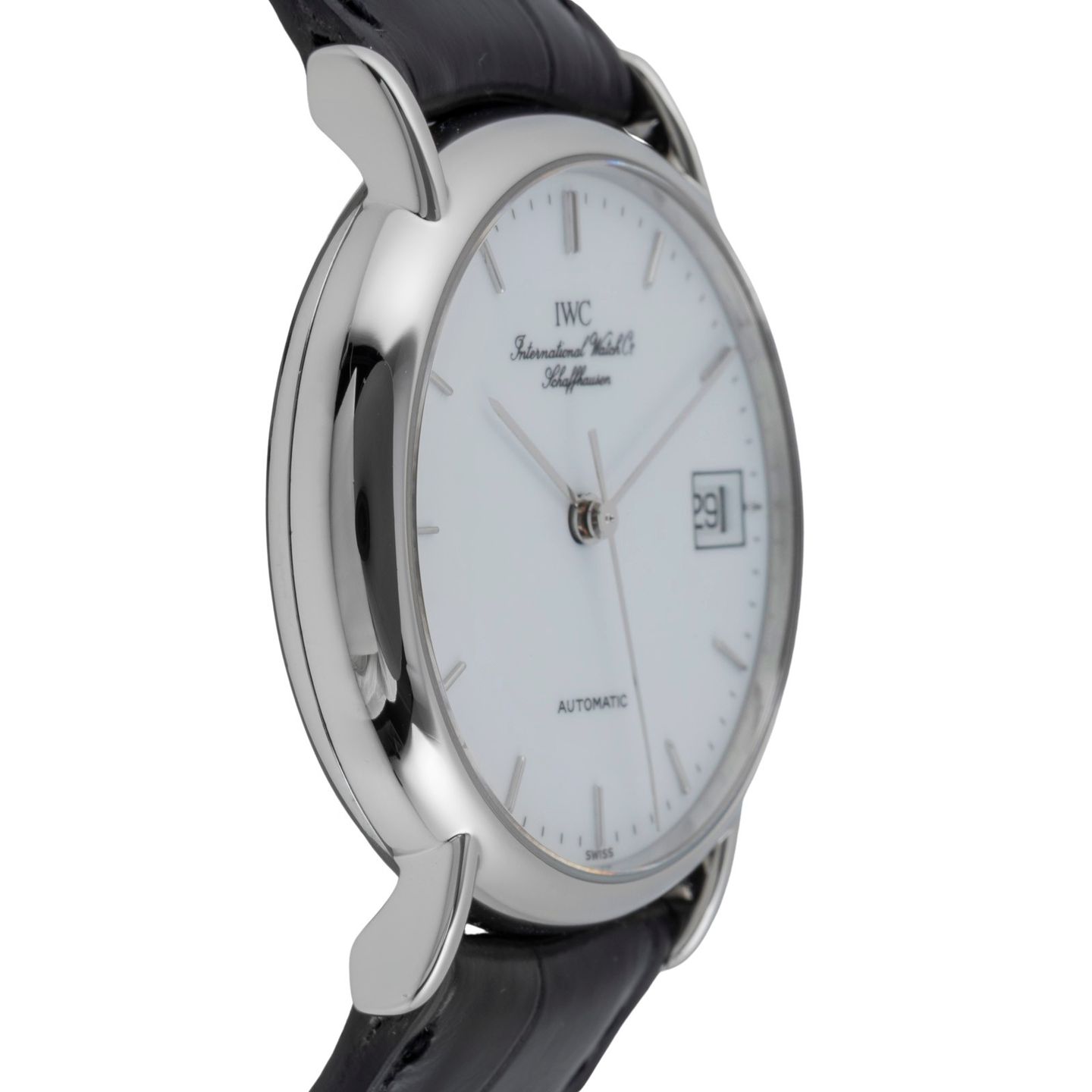 IWC Portofino Automatic IW351311 (1995) - White dial 34 mm Steel case (7/8)