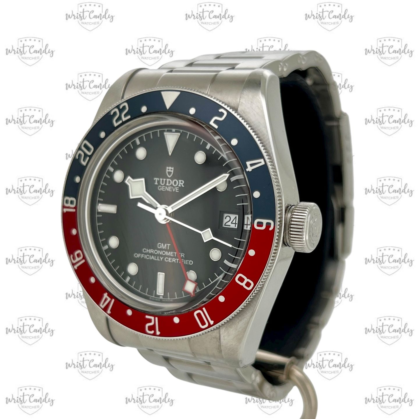 Tudor Black Bay GMT 79830RB (2020) - Zwart wijzerplaat 41mm Staal (2/8)