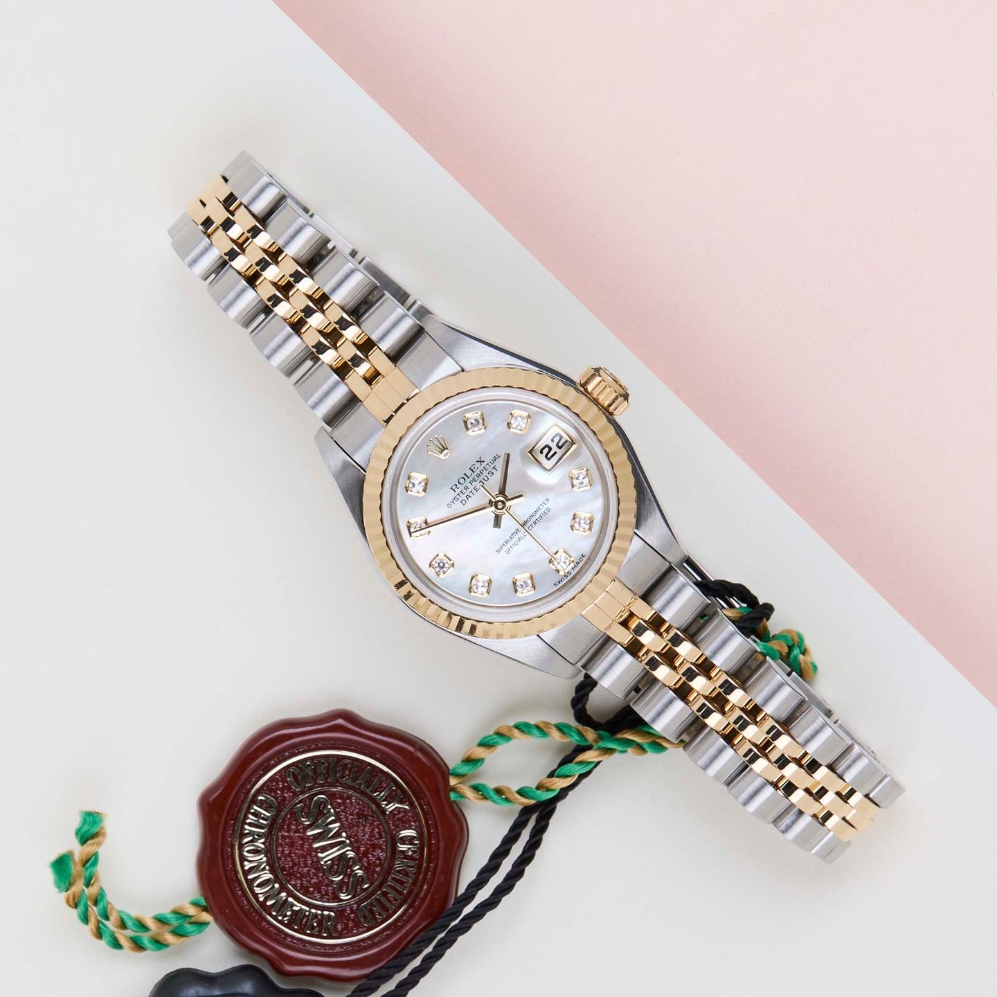 Rolex Lady-Datejust 79173 (Unknown (random serial)) - 26 mm Gold/Steel case (2/8)