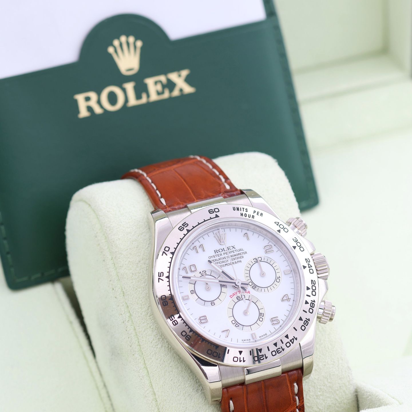 Rolex Daytona 116519 (Onbekend (willekeurig serienummer)) - Wit wijzerplaat 40mm Witgoud (5/8)