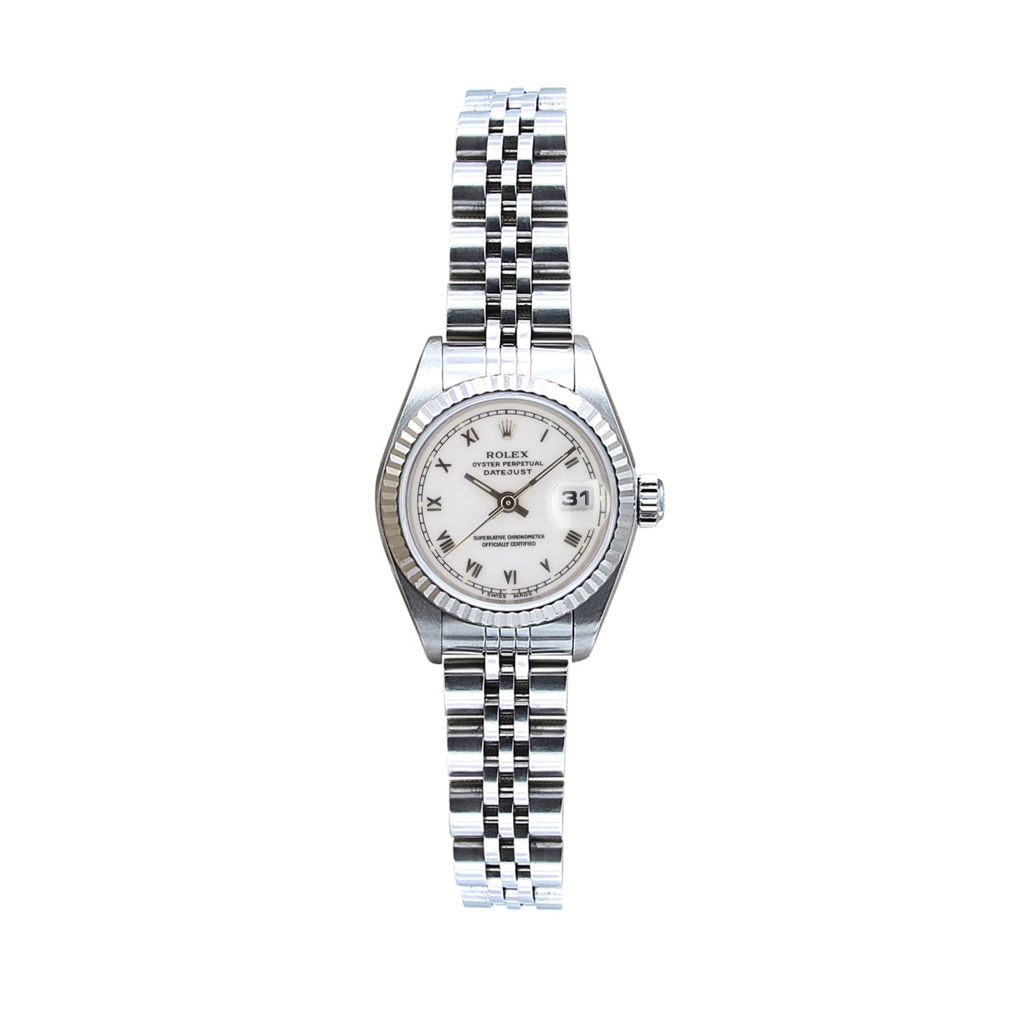 Rolex Lady-Datejust 69174 (Unknown (random serial)) - 26 mm Steel case (1/7)