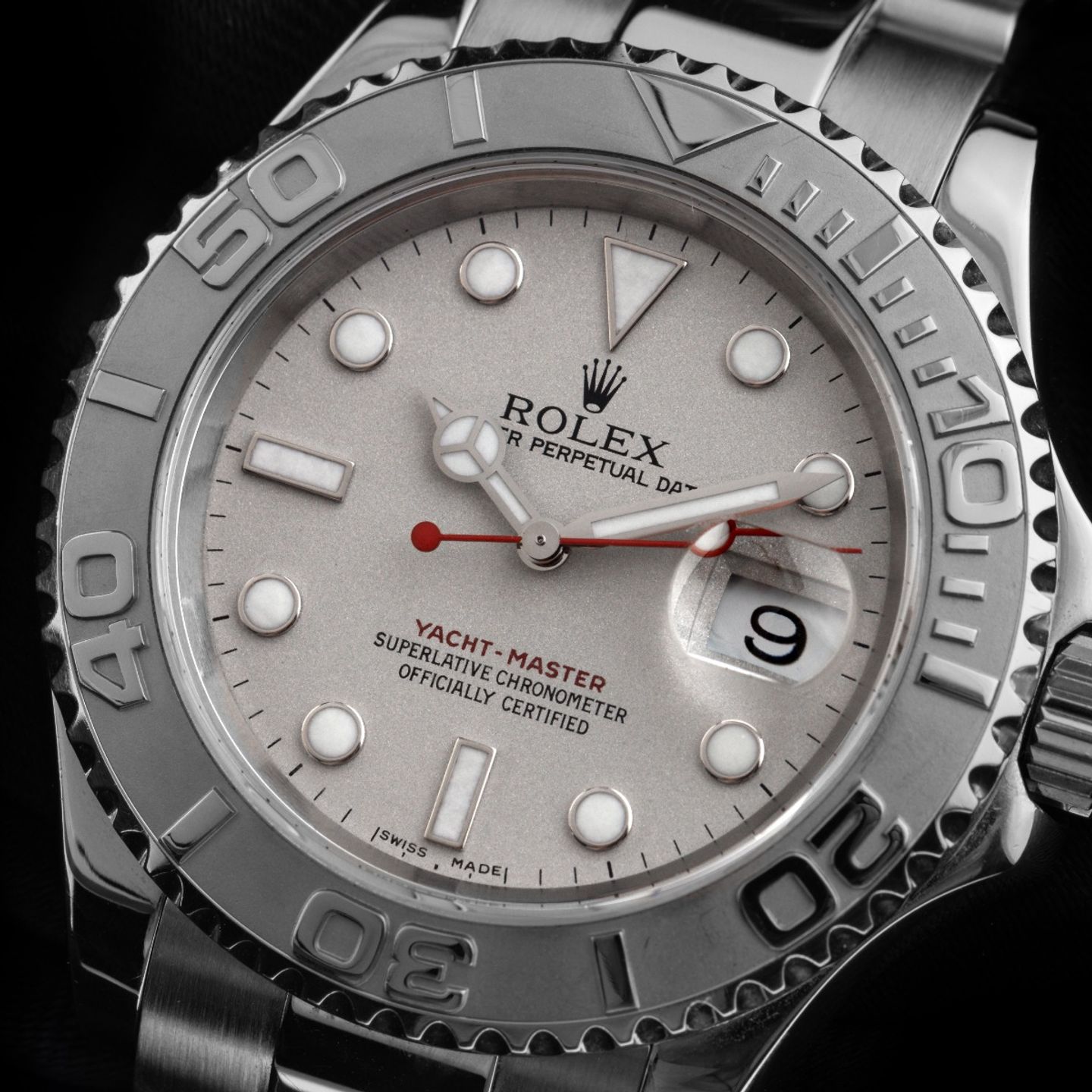 Rolex Yacht-Master 40 16622 (2000) - Grijs wijzerplaat 40mm Staal (3/7)