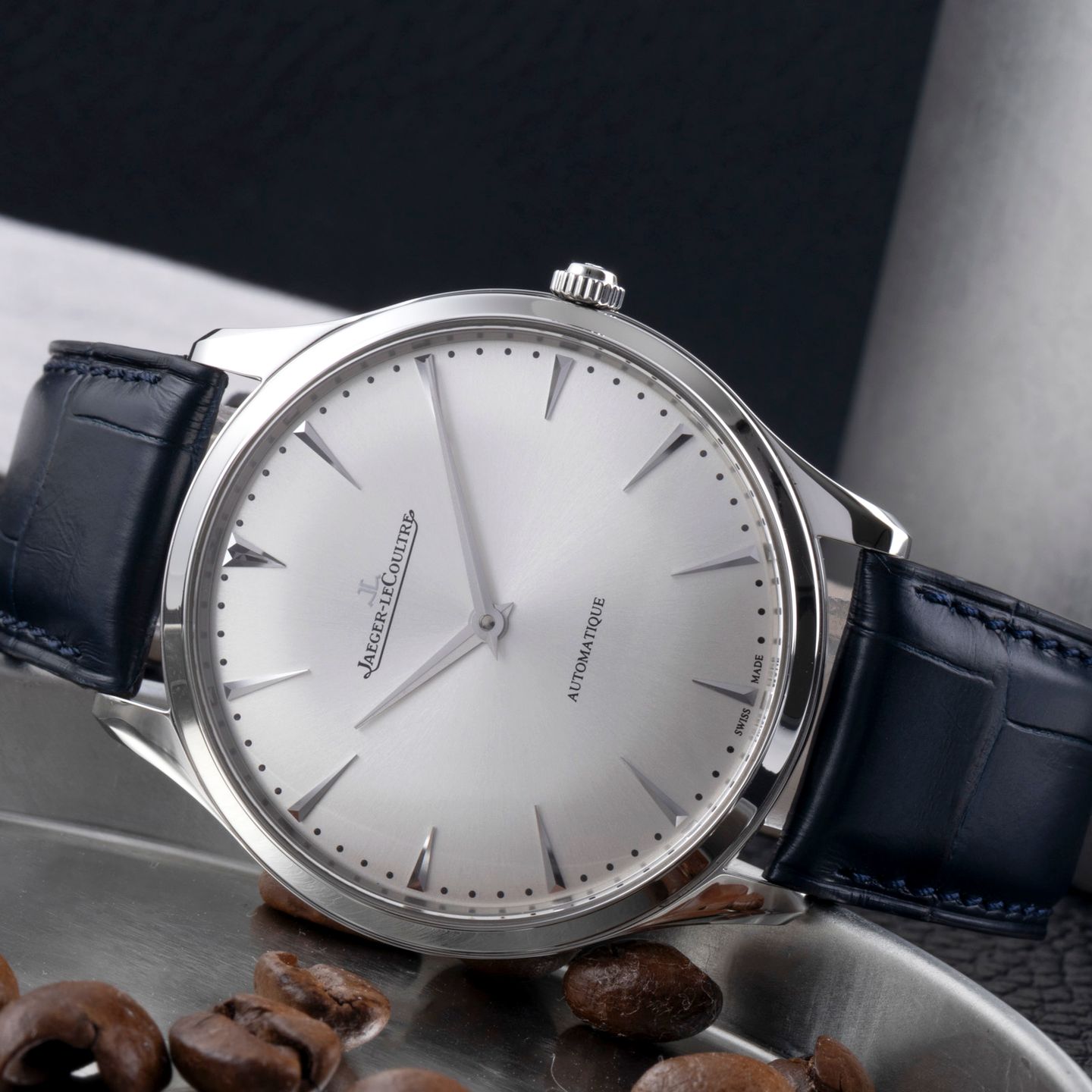 Jaeger-LeCoultre Master Ultra Thin Q1338421 (Unknown (random serial)) - Silver dial 41 mm Steel case (2/8)