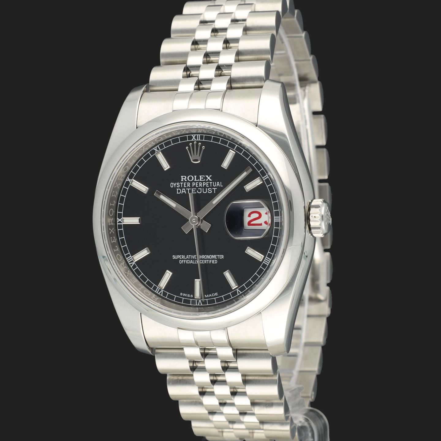 Rolex Datejust 36 116200 (2017) - 36 mm Steel case (1/7)