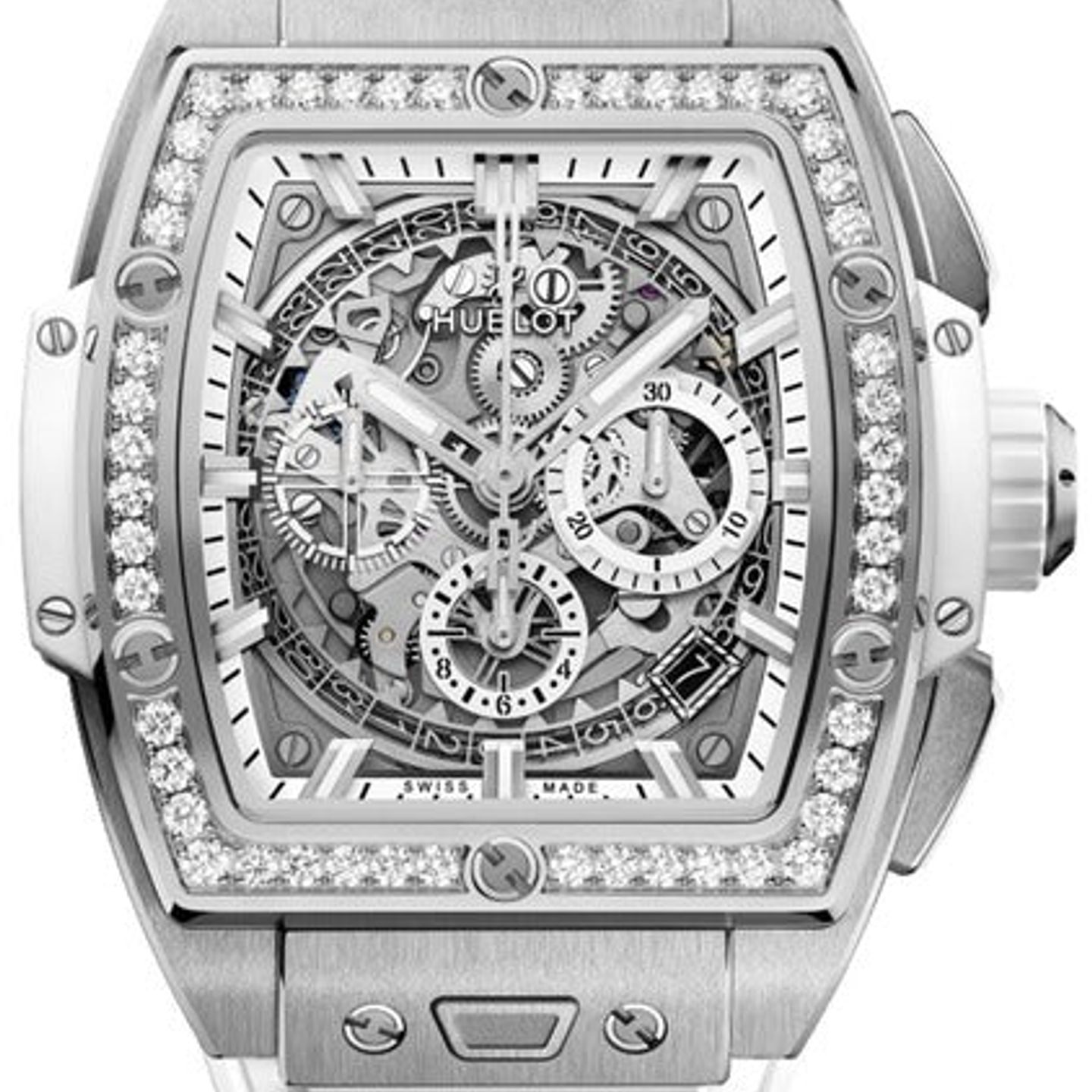 Hublot Spirit of Big Bang 642.NE.2010.RW.1204 (2026) - Transparant wijzerplaat 42mm Titanium (1/1)